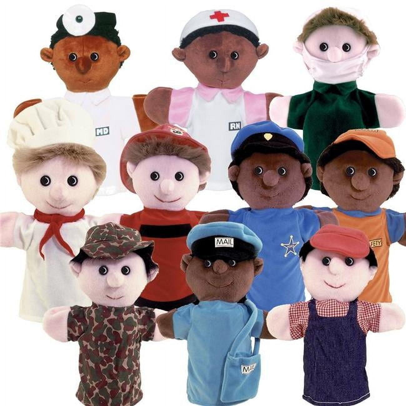 Get Ready Kids Community Helper Puppets, Set of 10