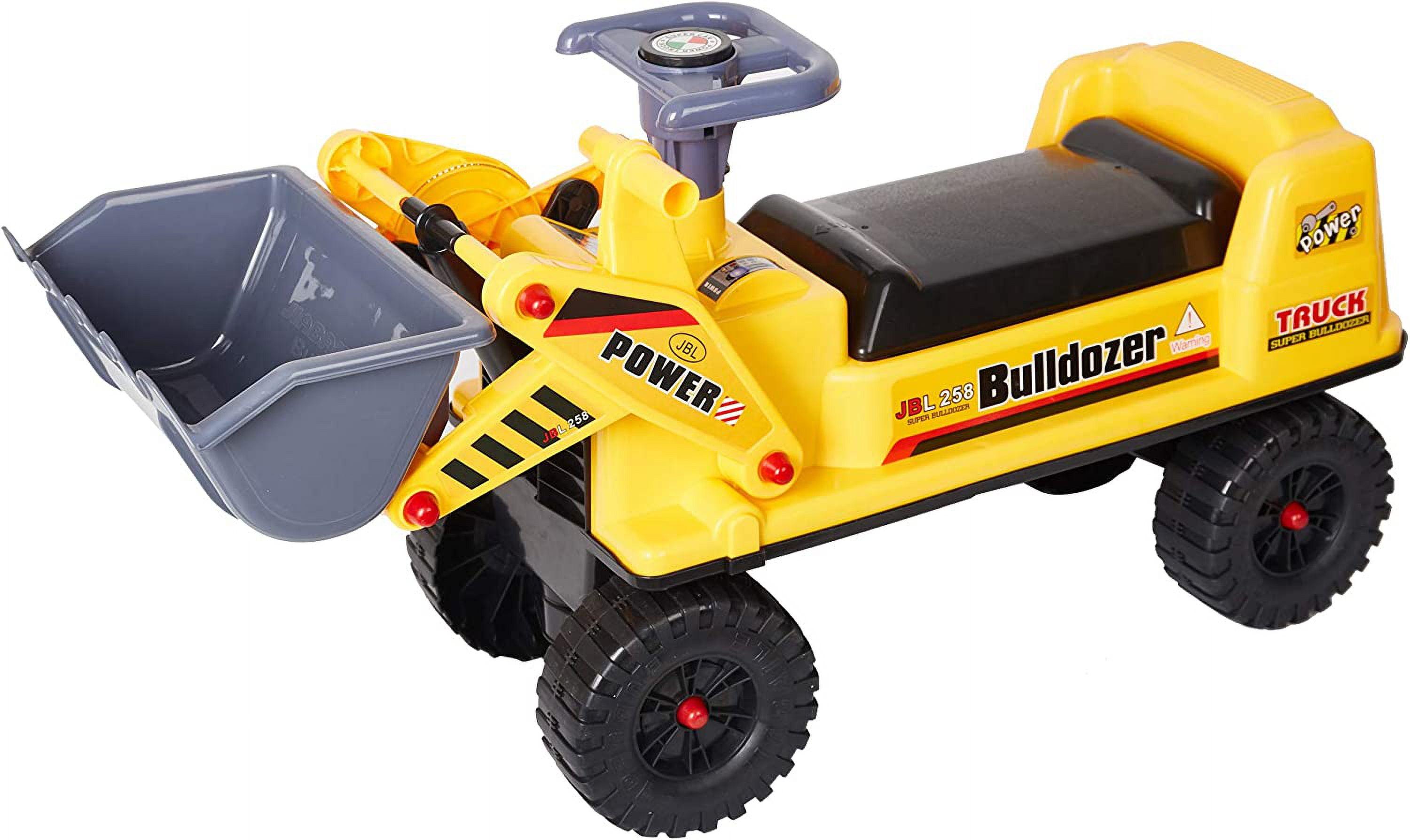 Qaba 1 Seater Tractors / Construction Push/Pull Ride On