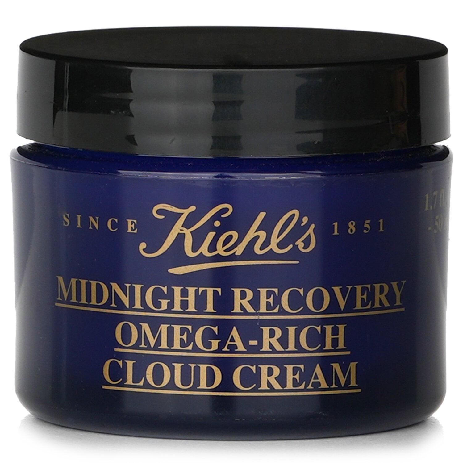 Kiehl's Midnight  Recovery Omega-Rich Cloud Cream Face Cream 1.7oz  New With Box