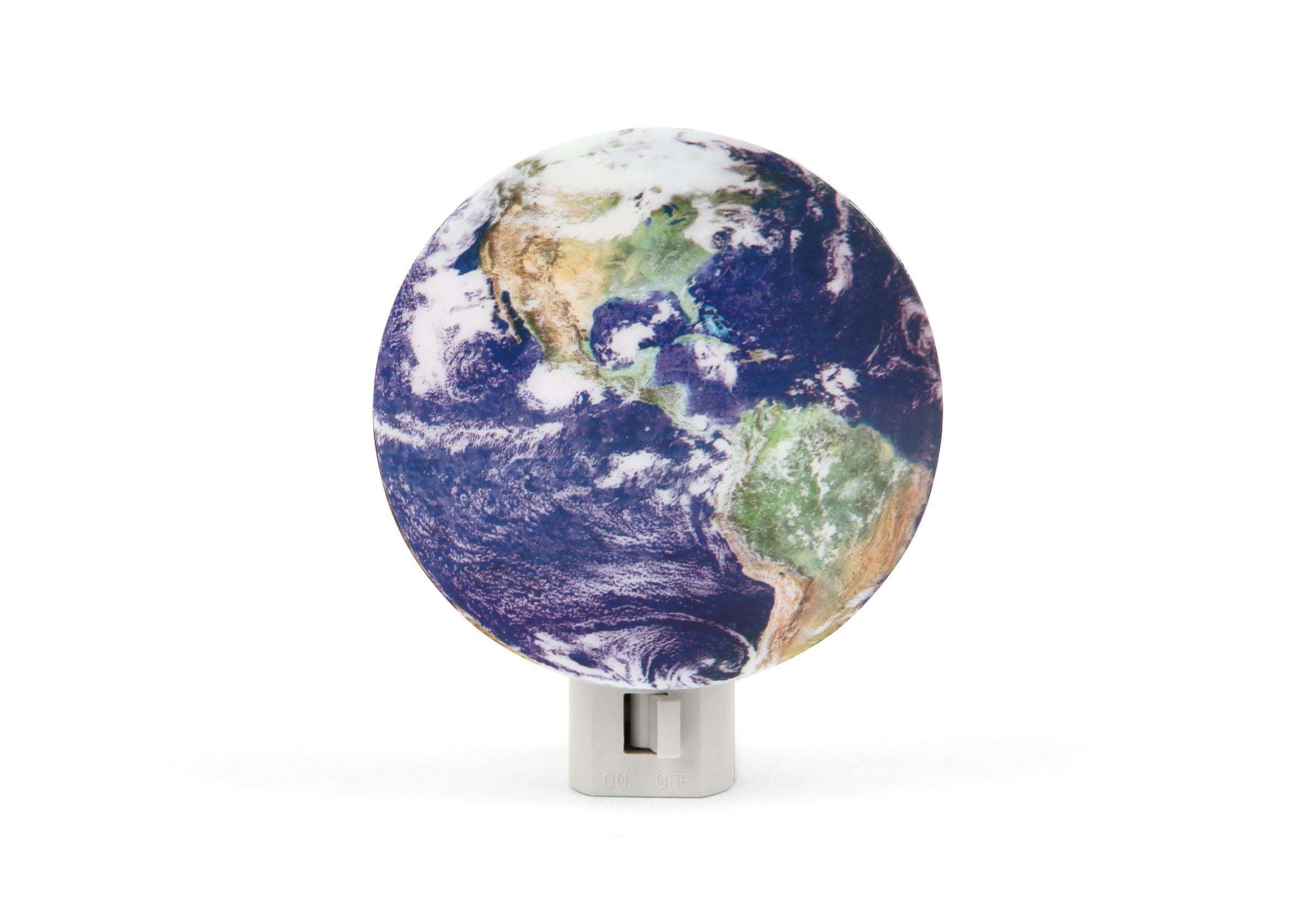 Earth Globe 3D Printed Night Light for Kids