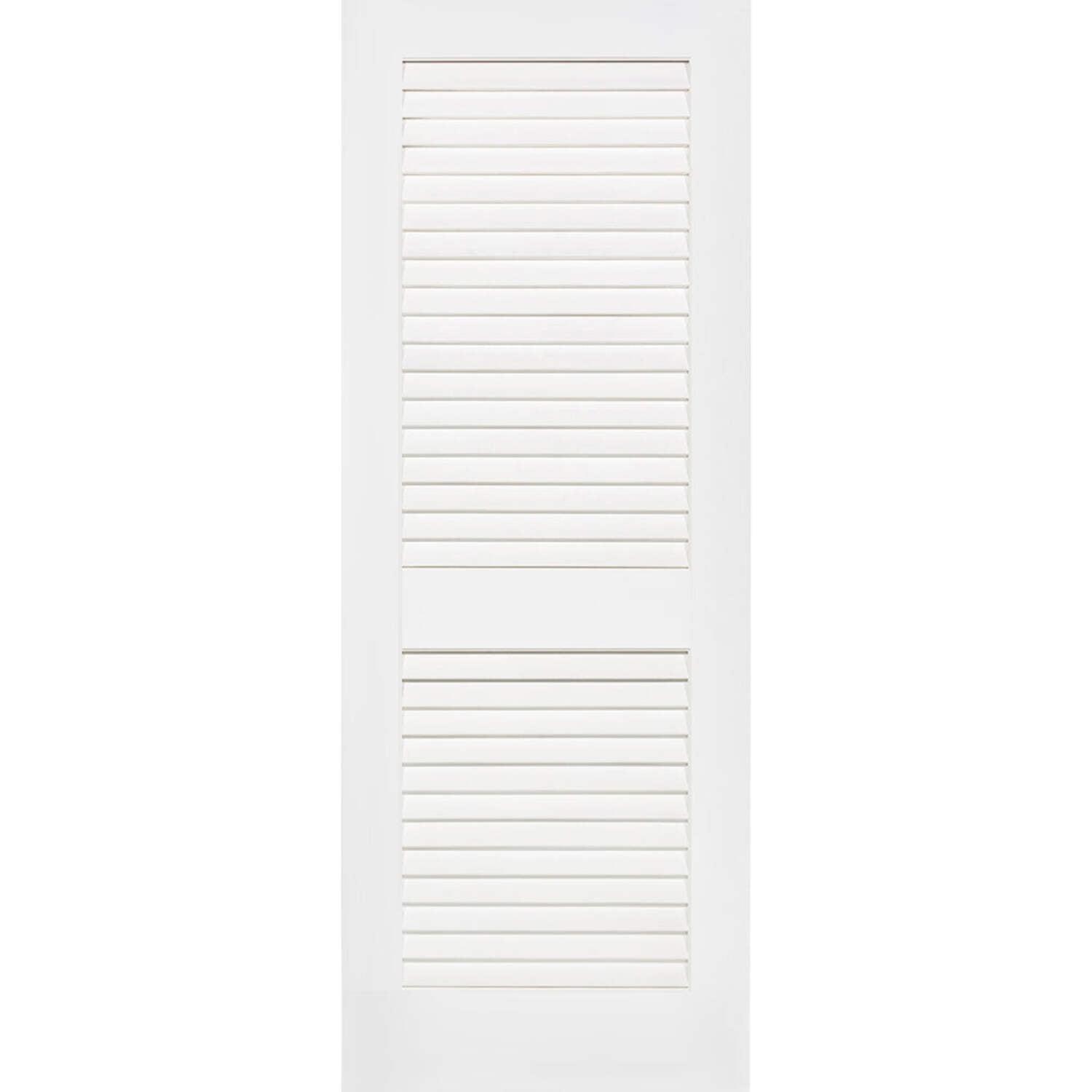 Solid Wood Louvered