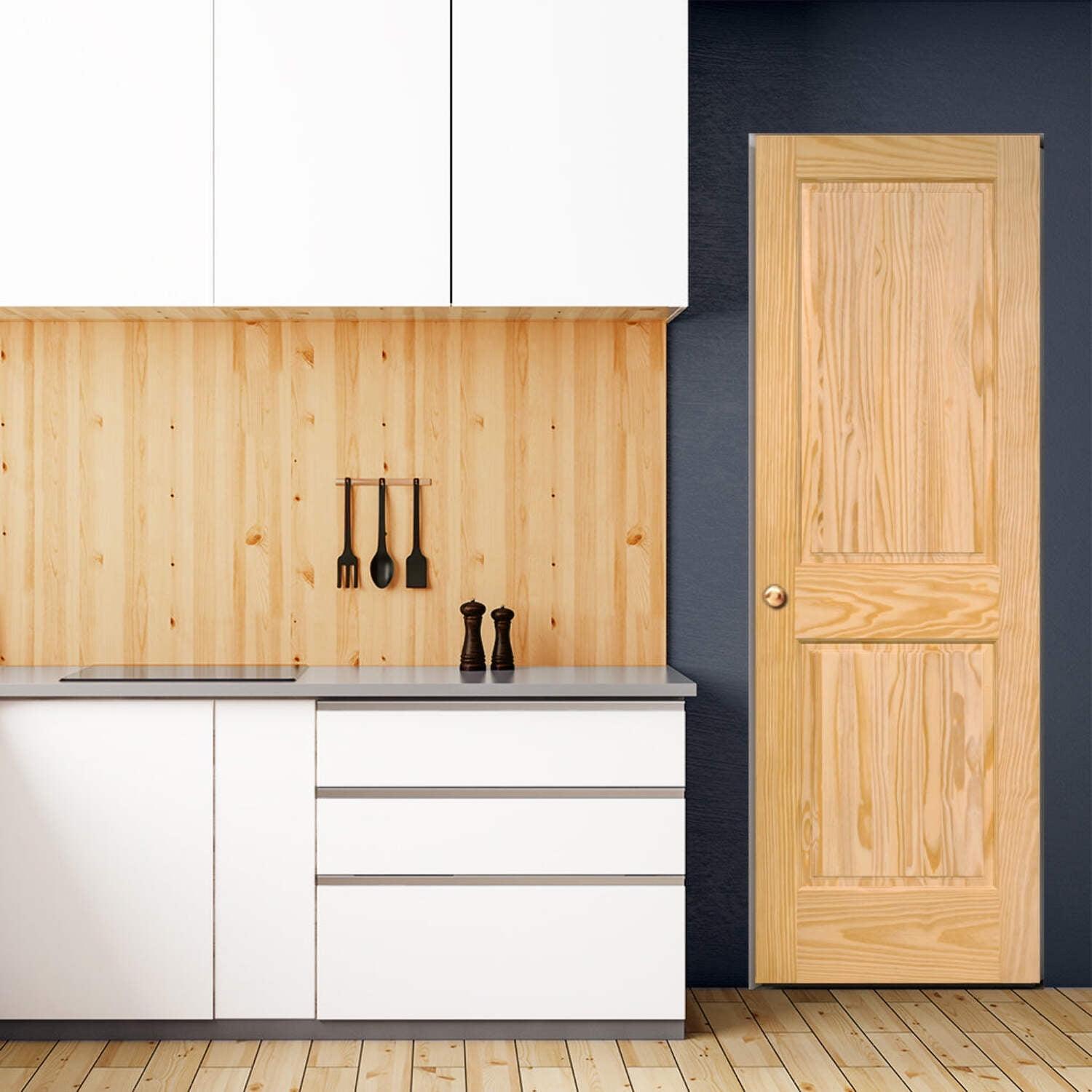Kimberly Bay Paneled Solid Wood Unfinished Colonial Standard Door