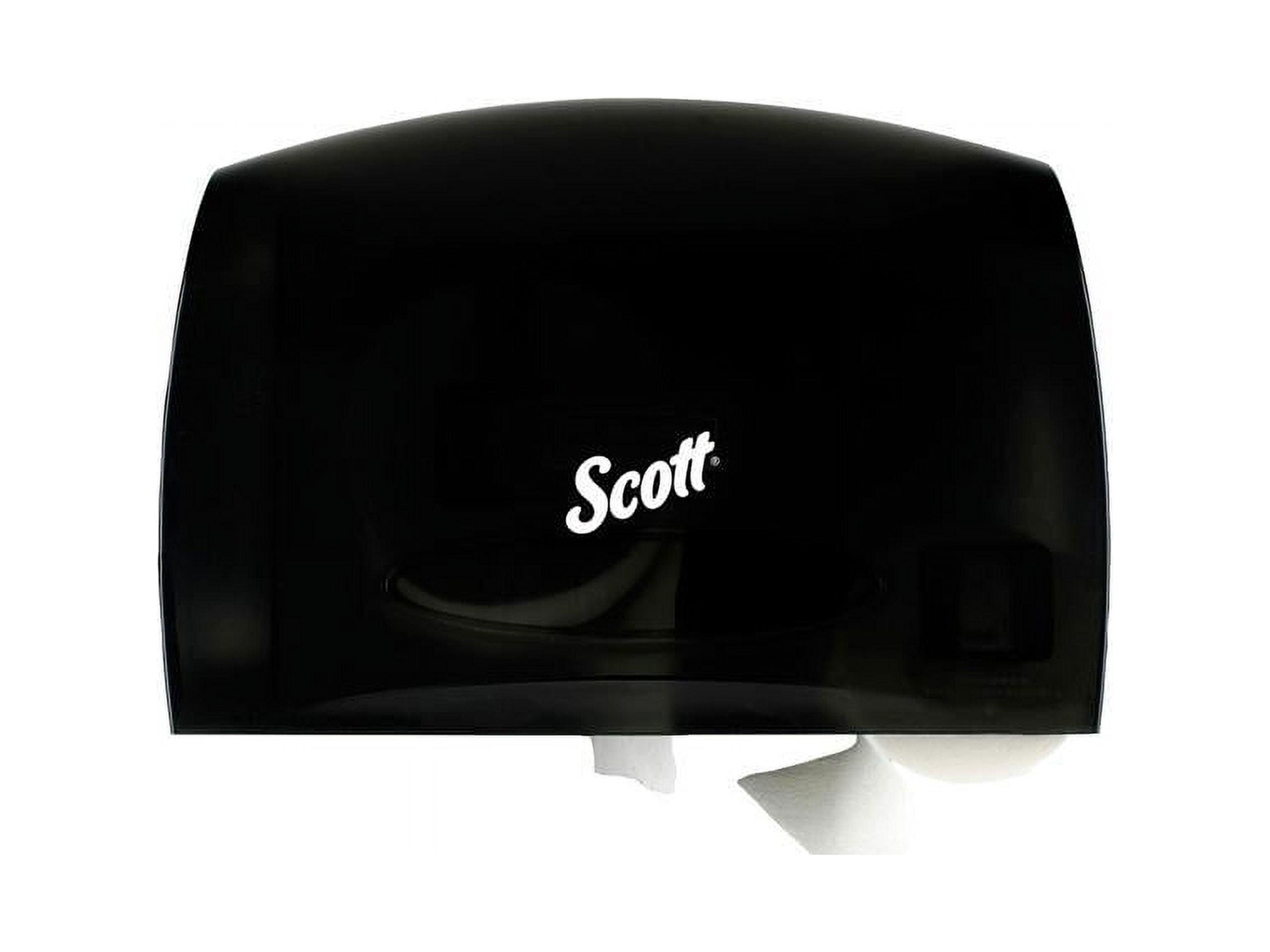 Scott Essential Coreless Jumbo Roll Tissue Dispenser, 14.25 x 6 x 9.7, Black -KCC09602