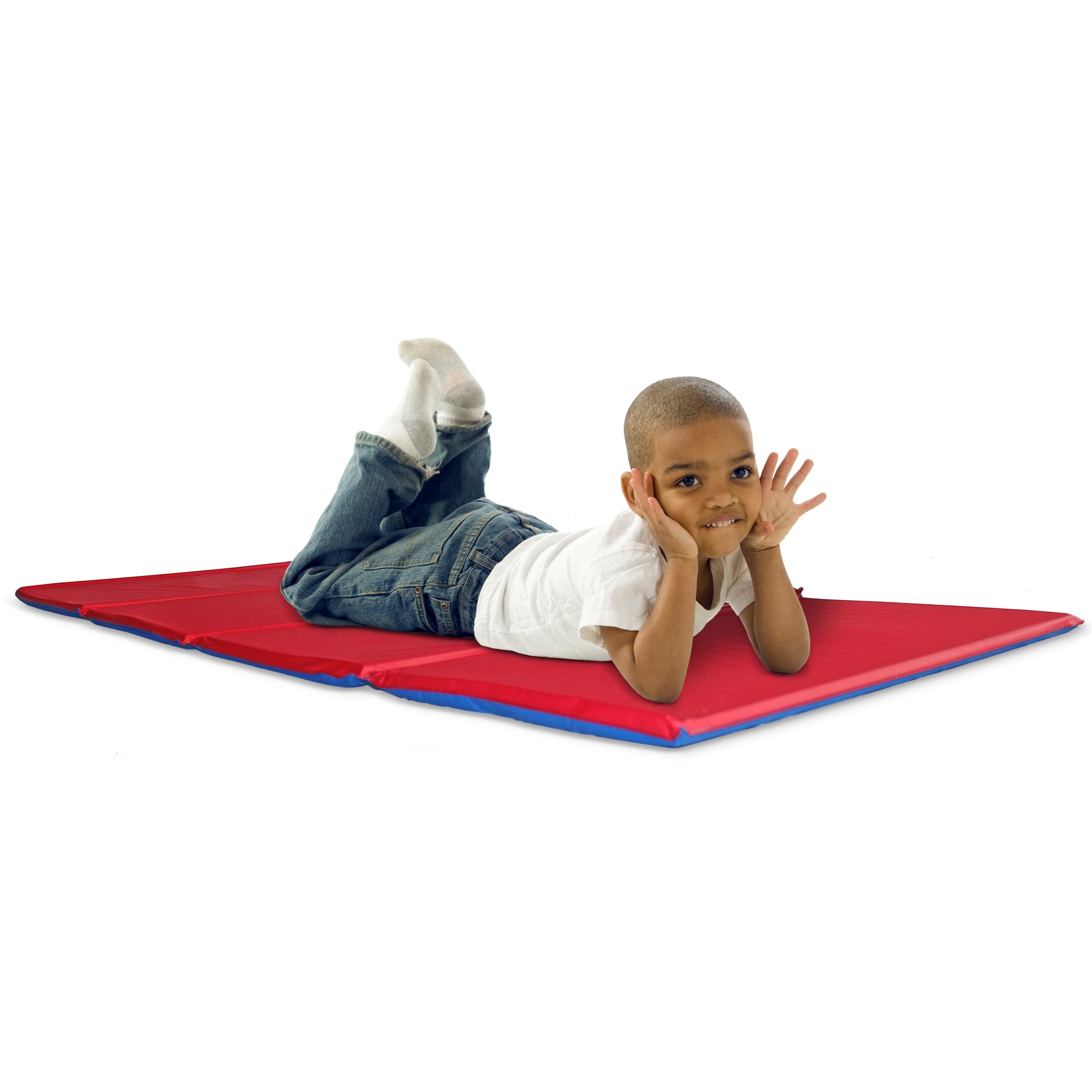 Red and Blue 1-Inch Thick Vinyl KinderMat