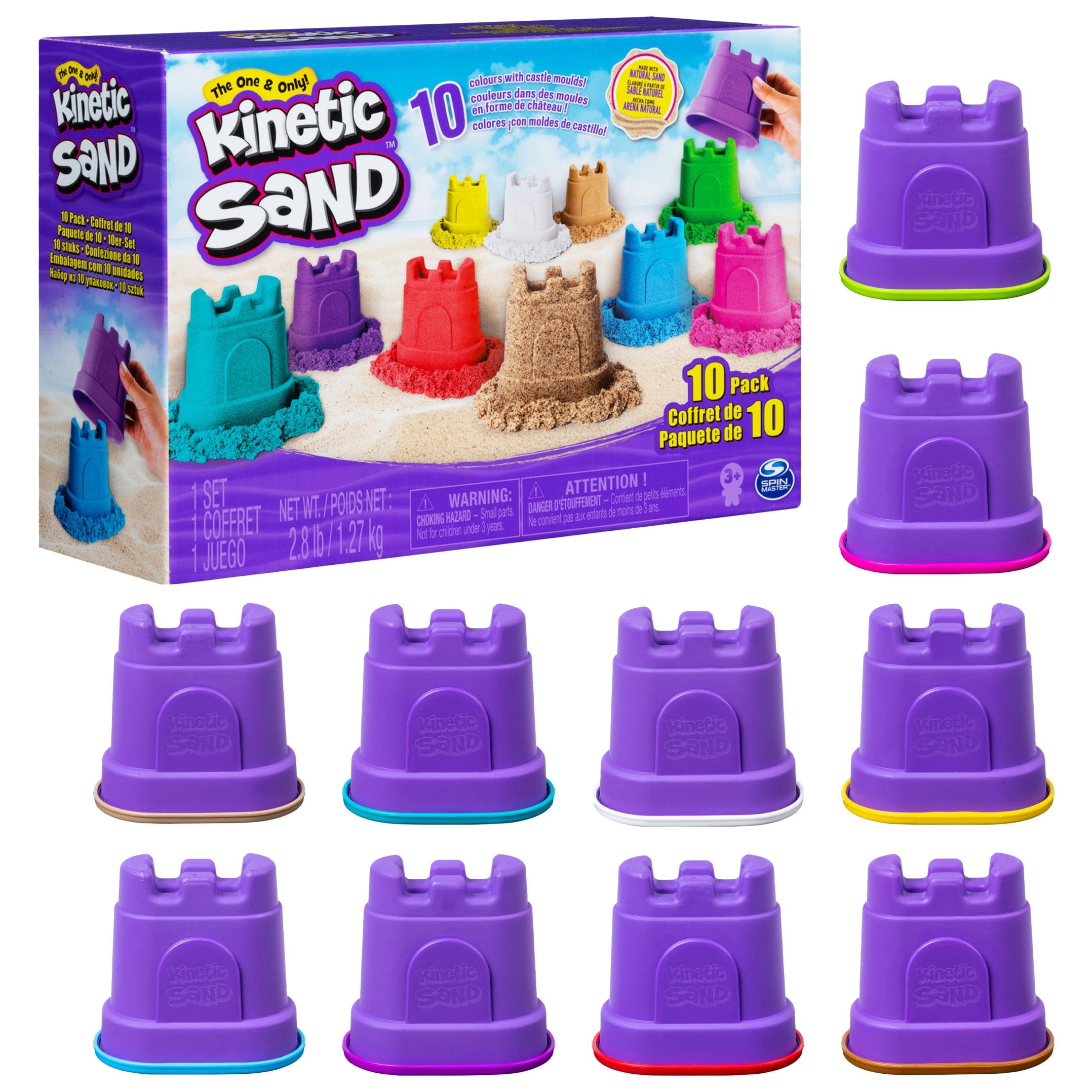 Kinetic Sand Castle Container Sand Art 10pk
