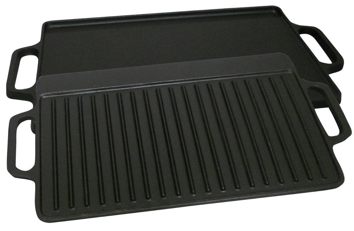 King Kooker King Kooker Seasoned Cast Iron Reversible Grill / Griddle Pan