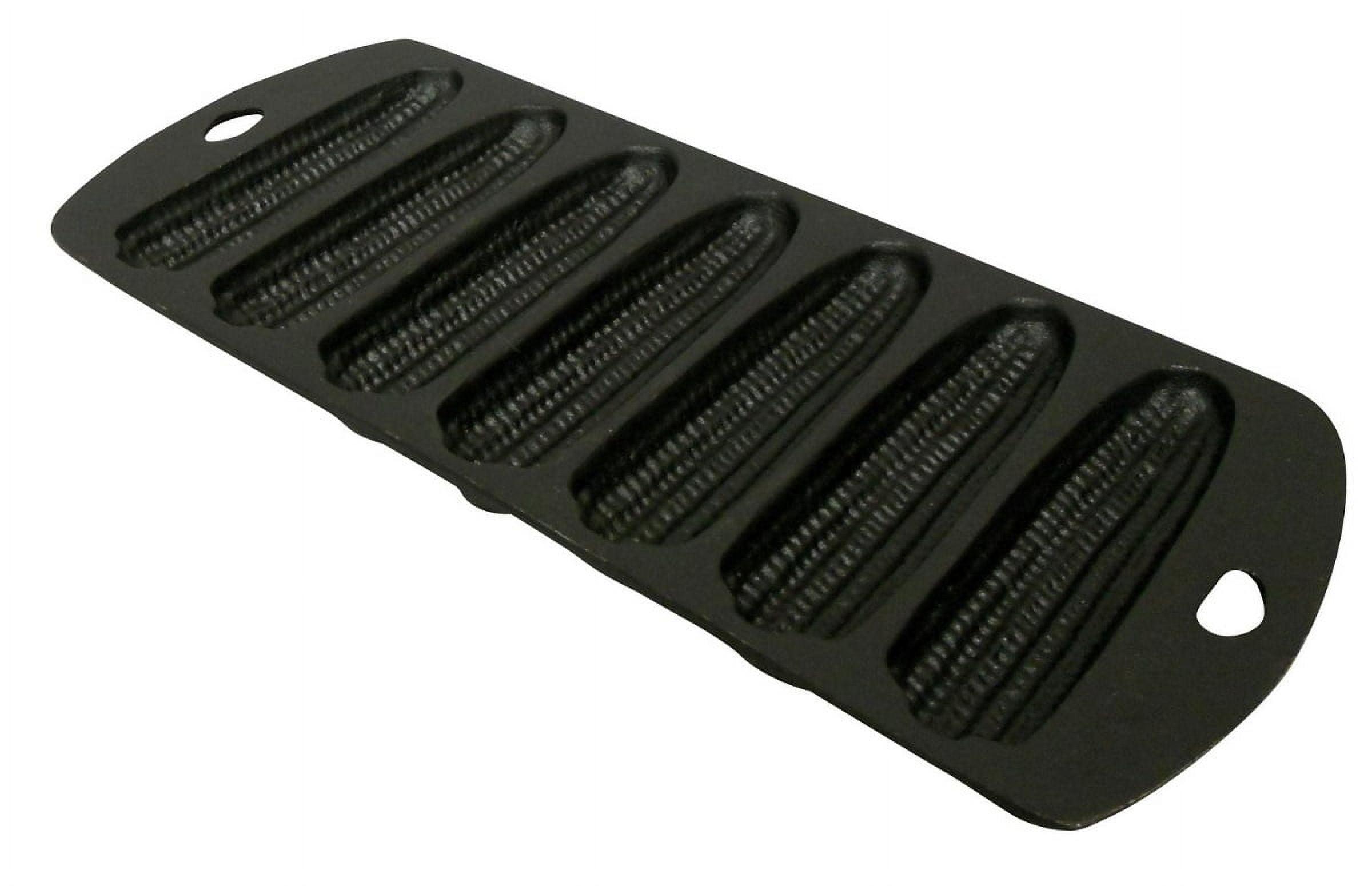 King Kooker King Kooker Seasoned Cast Iron Cob-Shaped Cornbread Pan