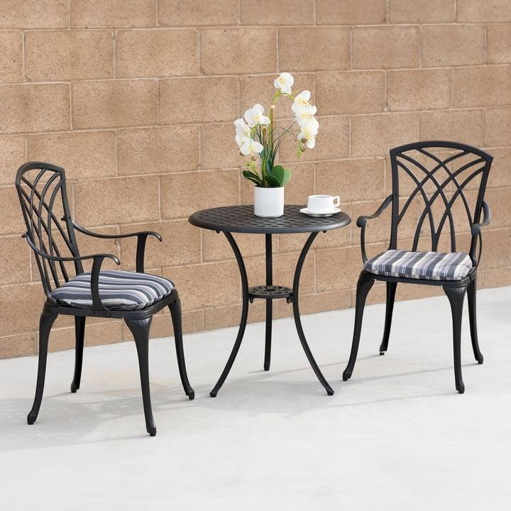 Kinger Home Ekta 3-Piece Patio Bistro Set