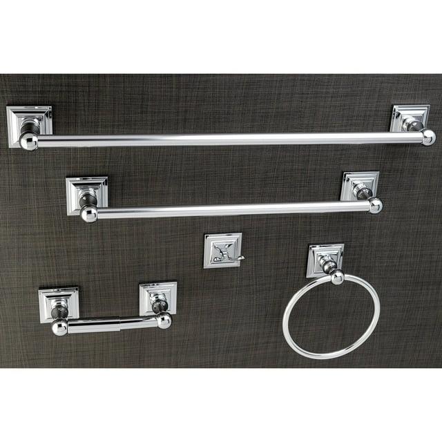 Kingston Brass  Acerra 5-piece Bathroom Accessory Set Polished chrome Chrome Finish