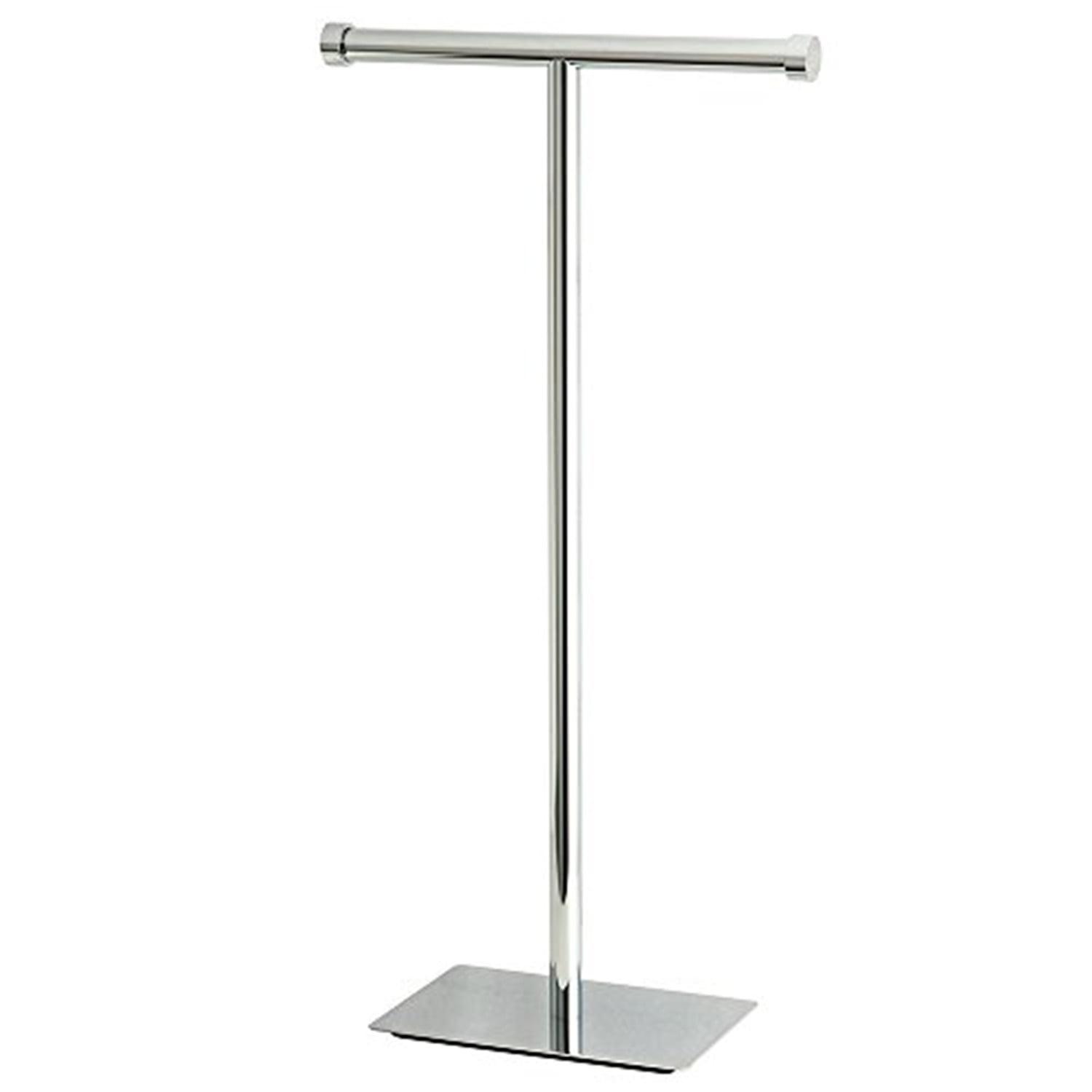 Kingston Brass CC8101 Claremont Freestanding Toilet Paper Stand, Polished Chrome