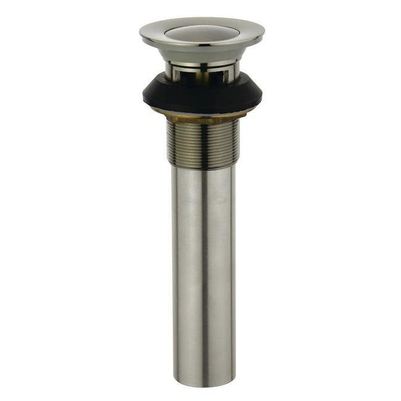 Kingston Brass Complement Brass Push Pop-Up Bathroom Sink Drain with Overflow