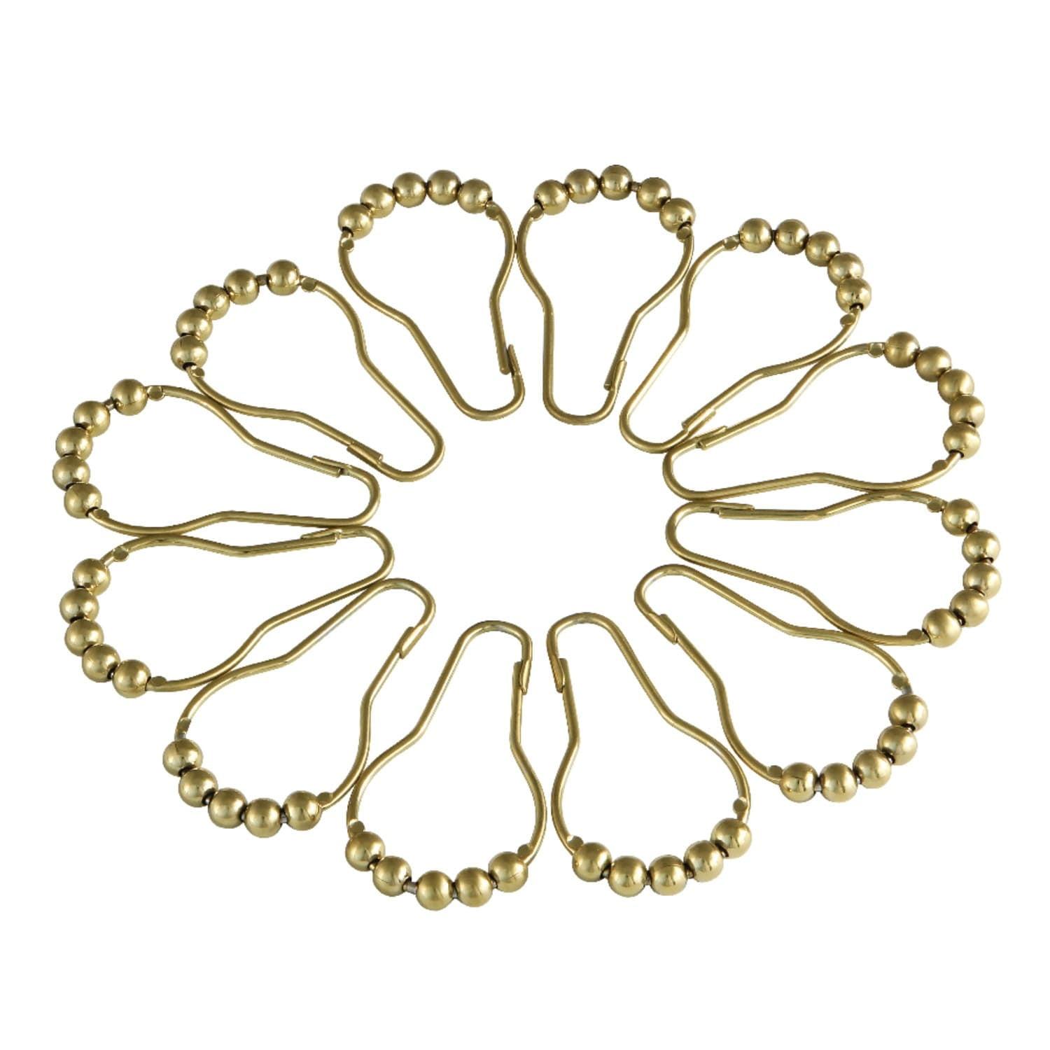 Kingston Brass Kingston Brass Edenscape Roller Ball Shower Curtain Rings (Set of 12)