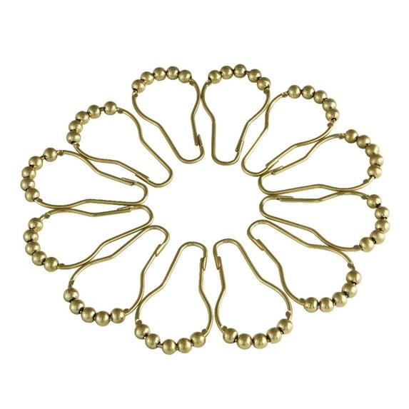 Kingston Brass Kingston Brass Edenscape Roller Ball Shower Curtain Rings (Set of 12)