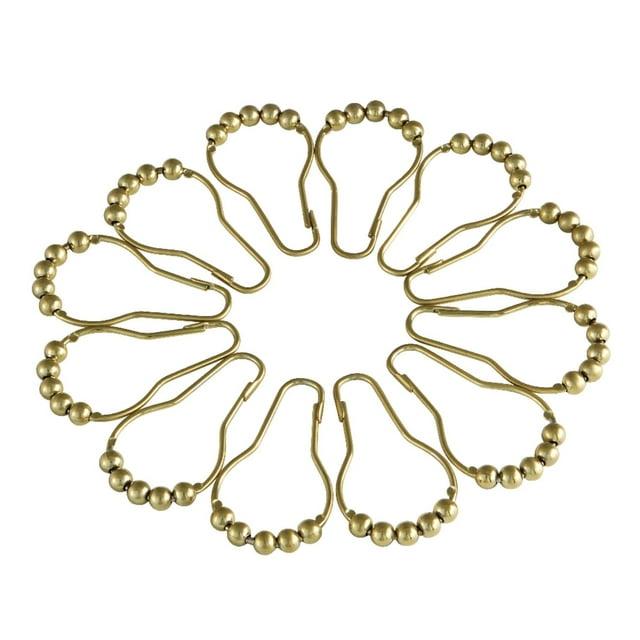 Kingston Brass Kingston Brass Edenscape Roller Ball Shower Curtain Rings (Set of 12)