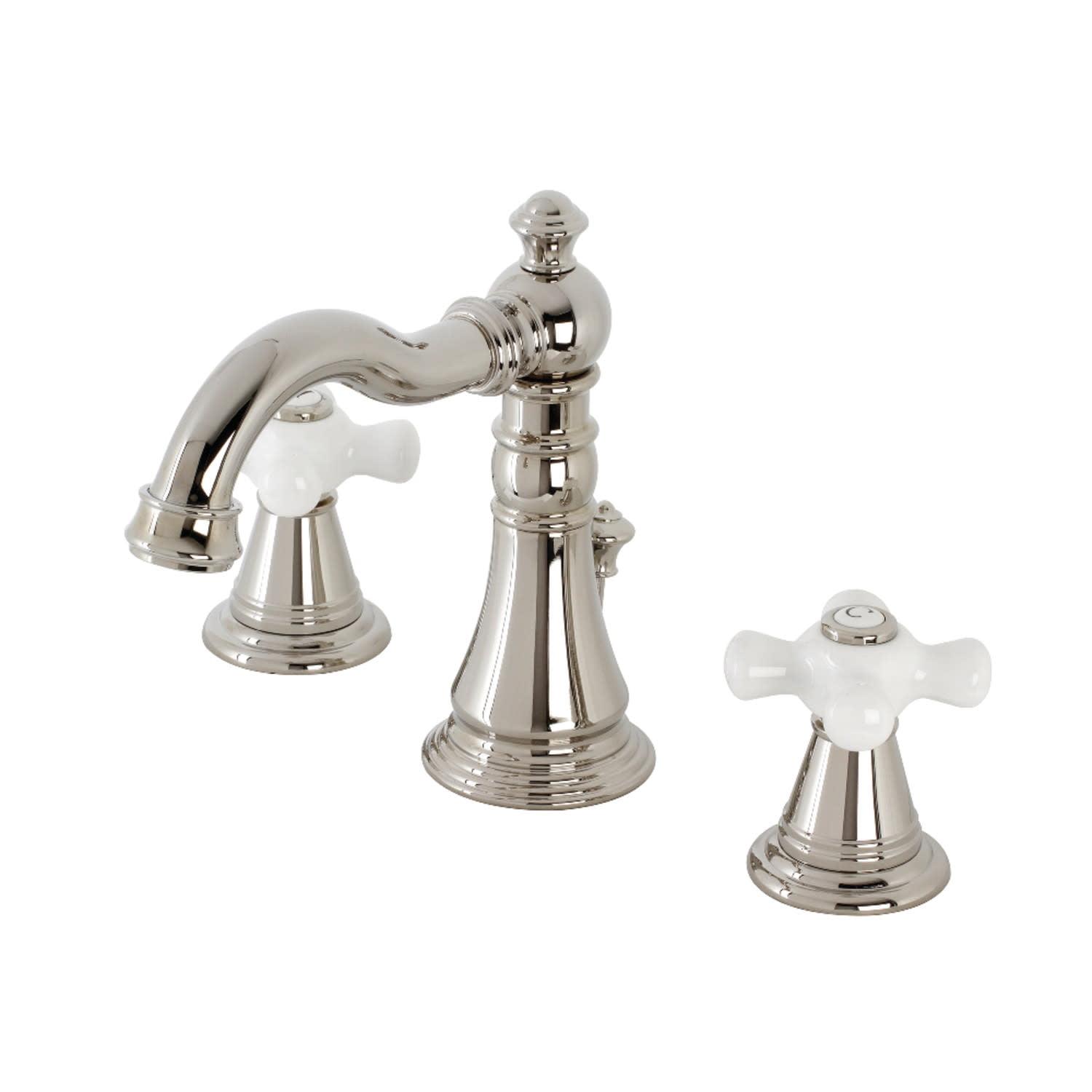 American Fauceture Classic Widespread Bathroom Faucet with Drain Assembly