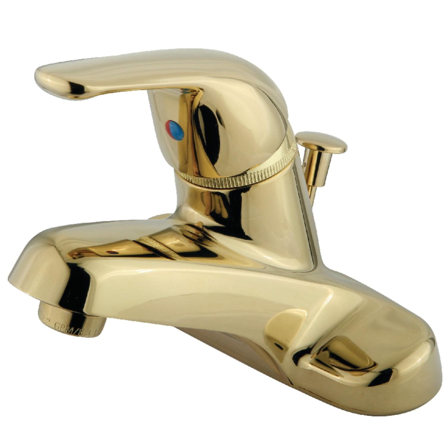 Kingston Brass Chatham Single-Handle Deck Mount 4" Centerset Bathroom Faucet