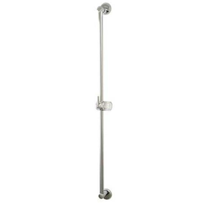 Polished Chrome 30-Inch Brass Shower Slide Bar