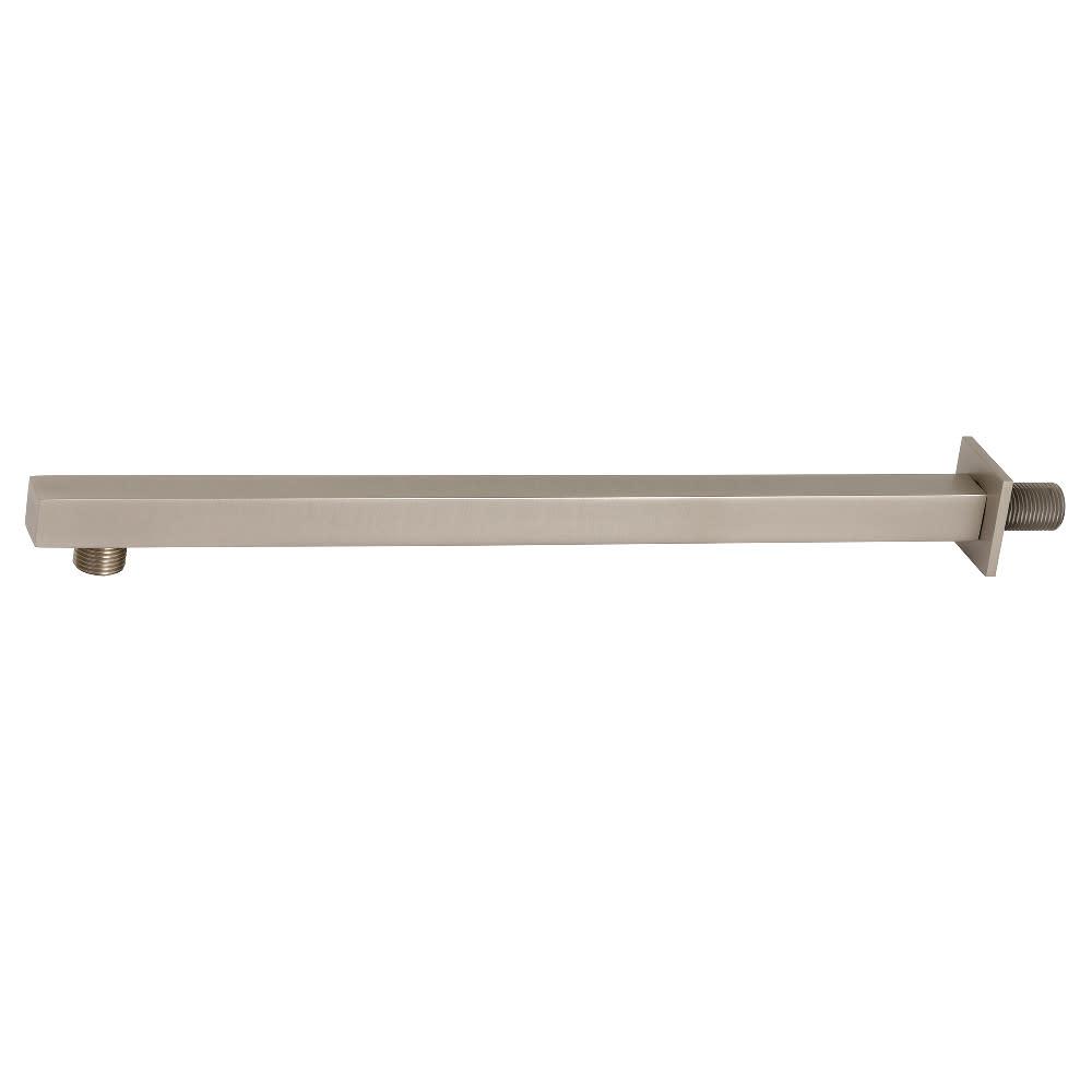Kingston Brass Kingston Brass Shower Scape 15-3/4-Inch Rain Drop Square Shower Arm with Square Flange K4165