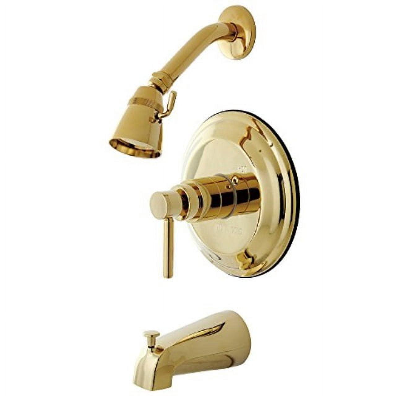 Kingston Brass Concord Single-Handle Pressure Balanced Tub and Shower Faucet, Trim Only