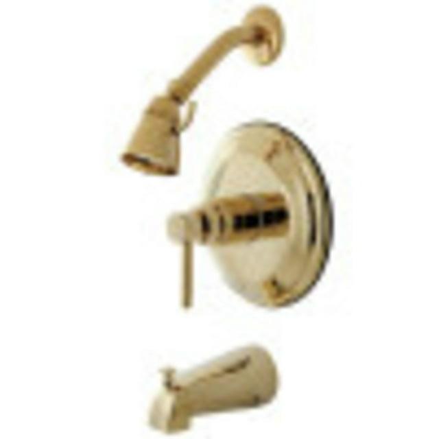 Kingston Brass Concord Single-Handle Pressure Balanced Tub and Shower Faucet, Trim Only