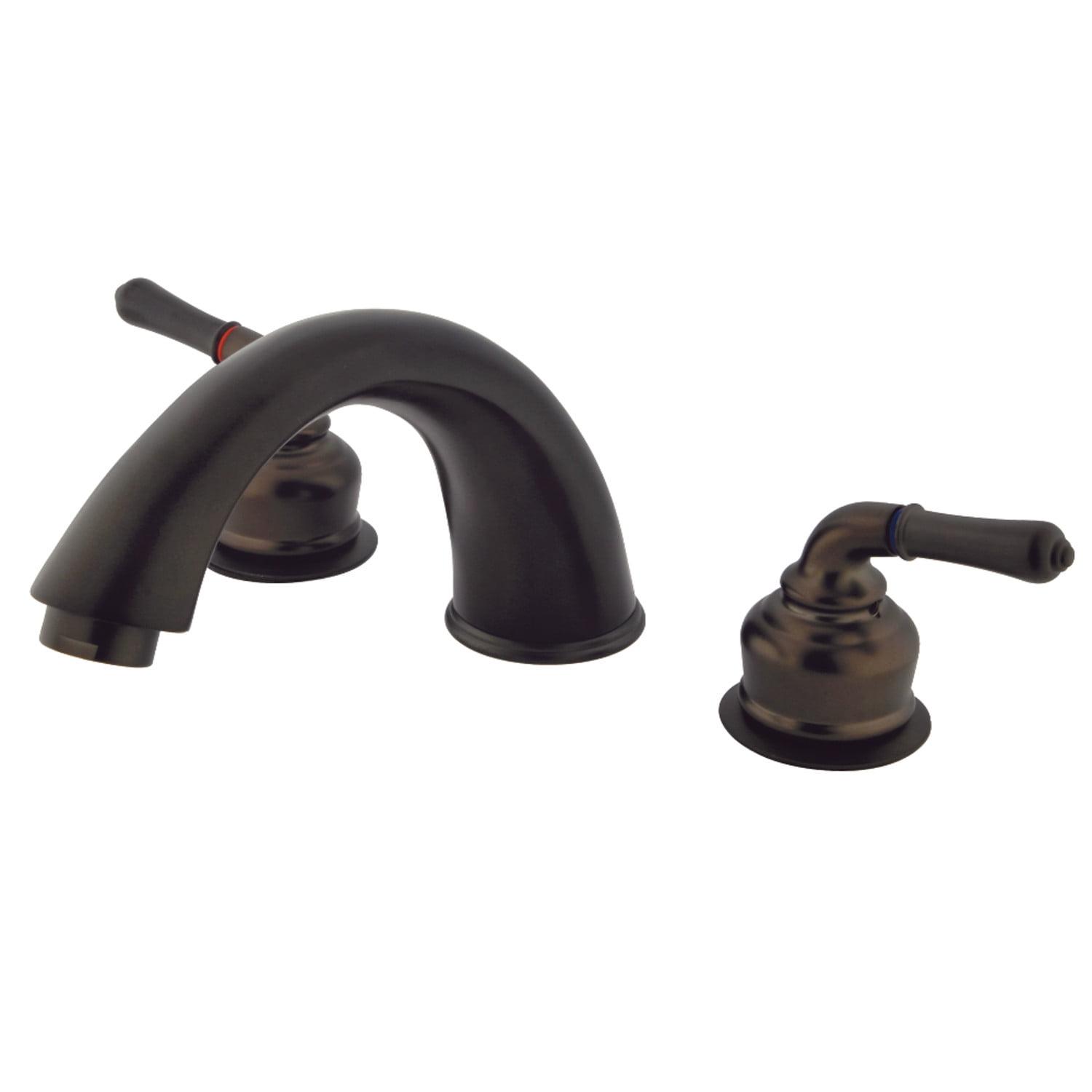 Magellan Oil Rubbed Bronze Dual Handle Roman Tub Faucet