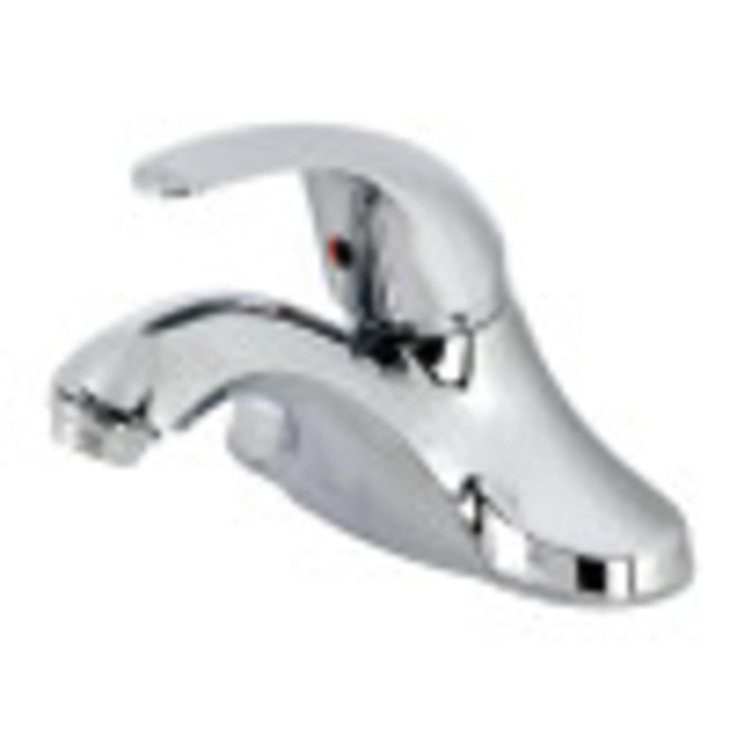 Kingston Brass KB6541LP Single-Handle 4 in. Centerset Bathroom Faucet, Polished Chrome