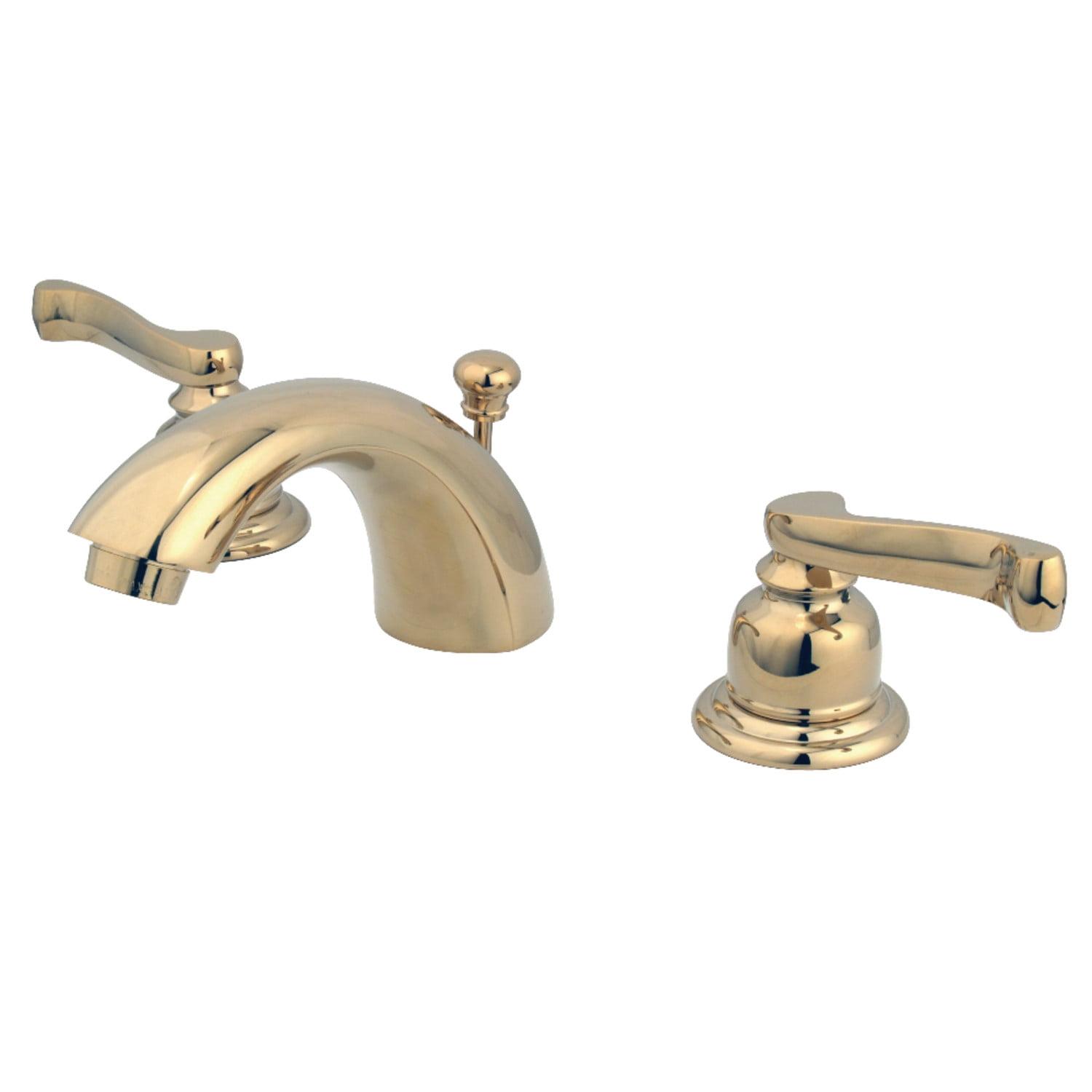 Royale Polished Brass Mini-Widespread Bathroom Faucet