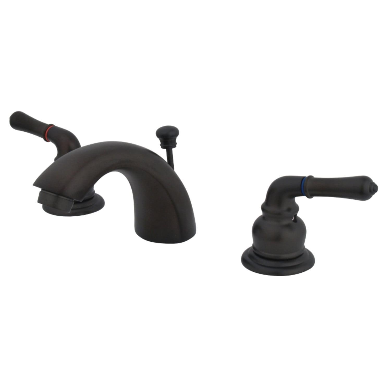 Magellan Mini-Widespread Bathroom Faucet in Oil Rubbed Bronze