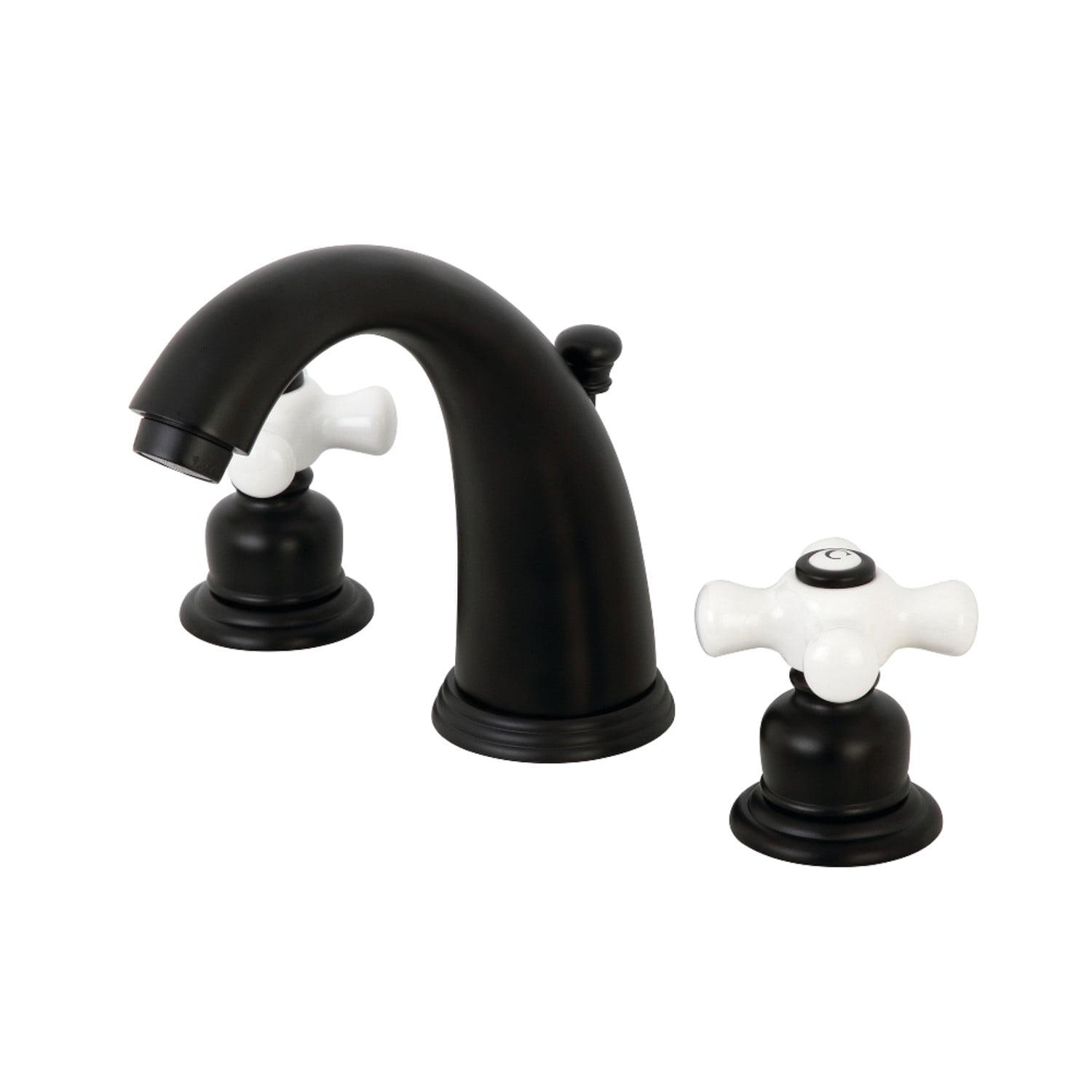 Victorian Widespread Bathroom Faucet with Drain Assembly