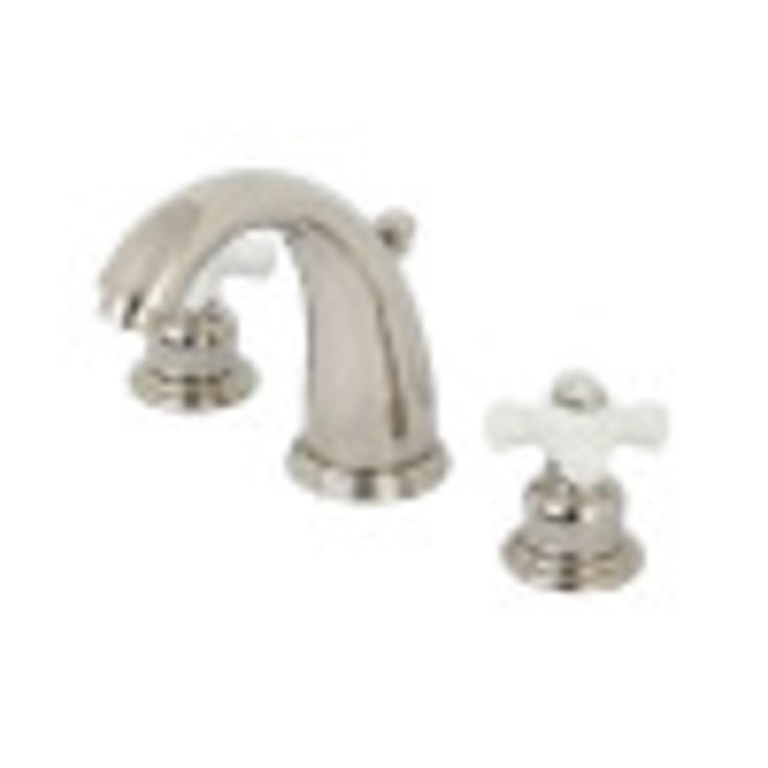 Victorian Widespread Bathroom Faucet with Drain Assembly