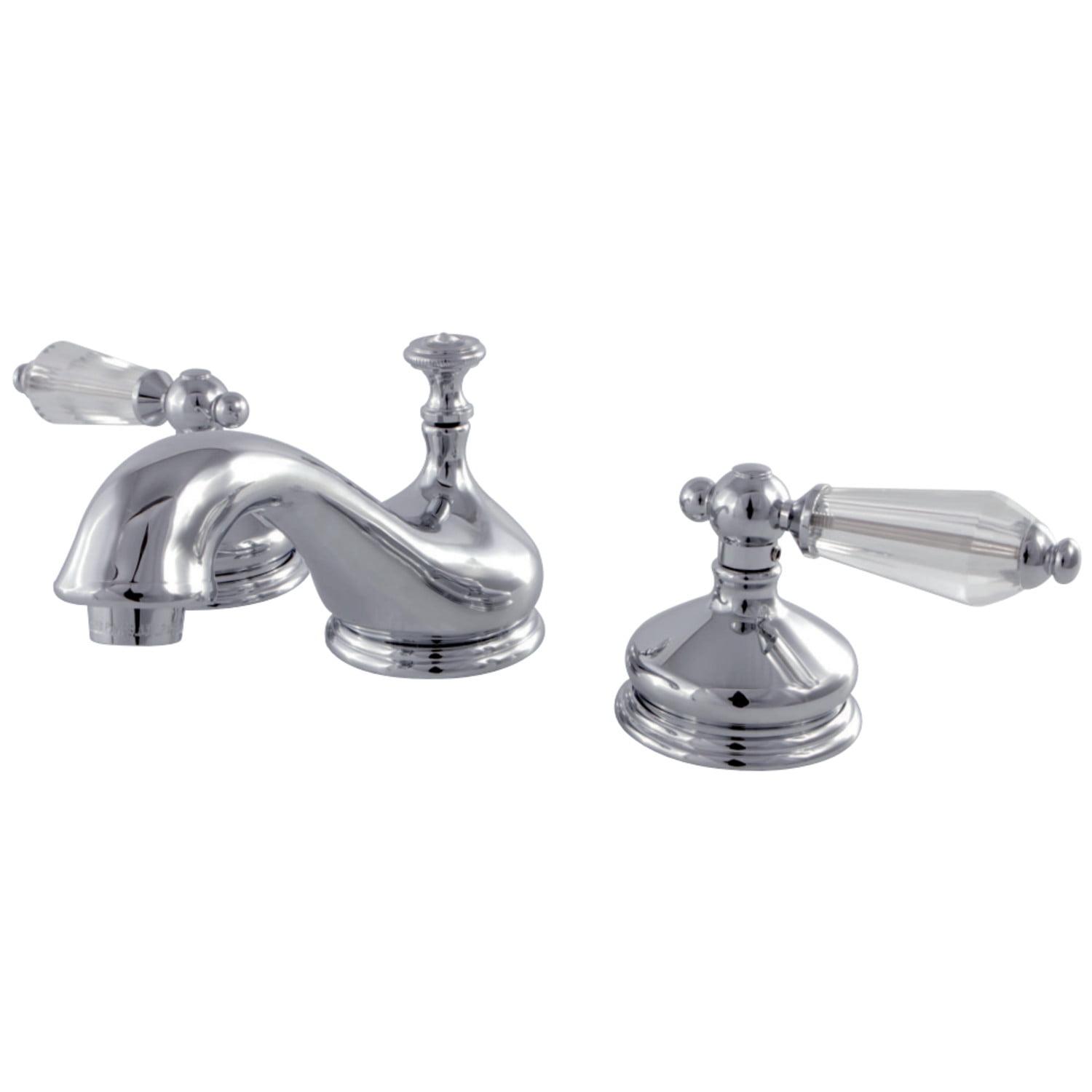 Wilshire 8-Inch Polished Chrome Widespread Bathroom Faucet