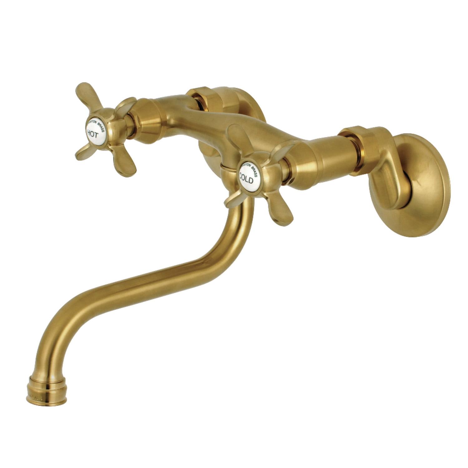 Essex Two-Handle Wall Mounted Bridge Bathroom Faucet