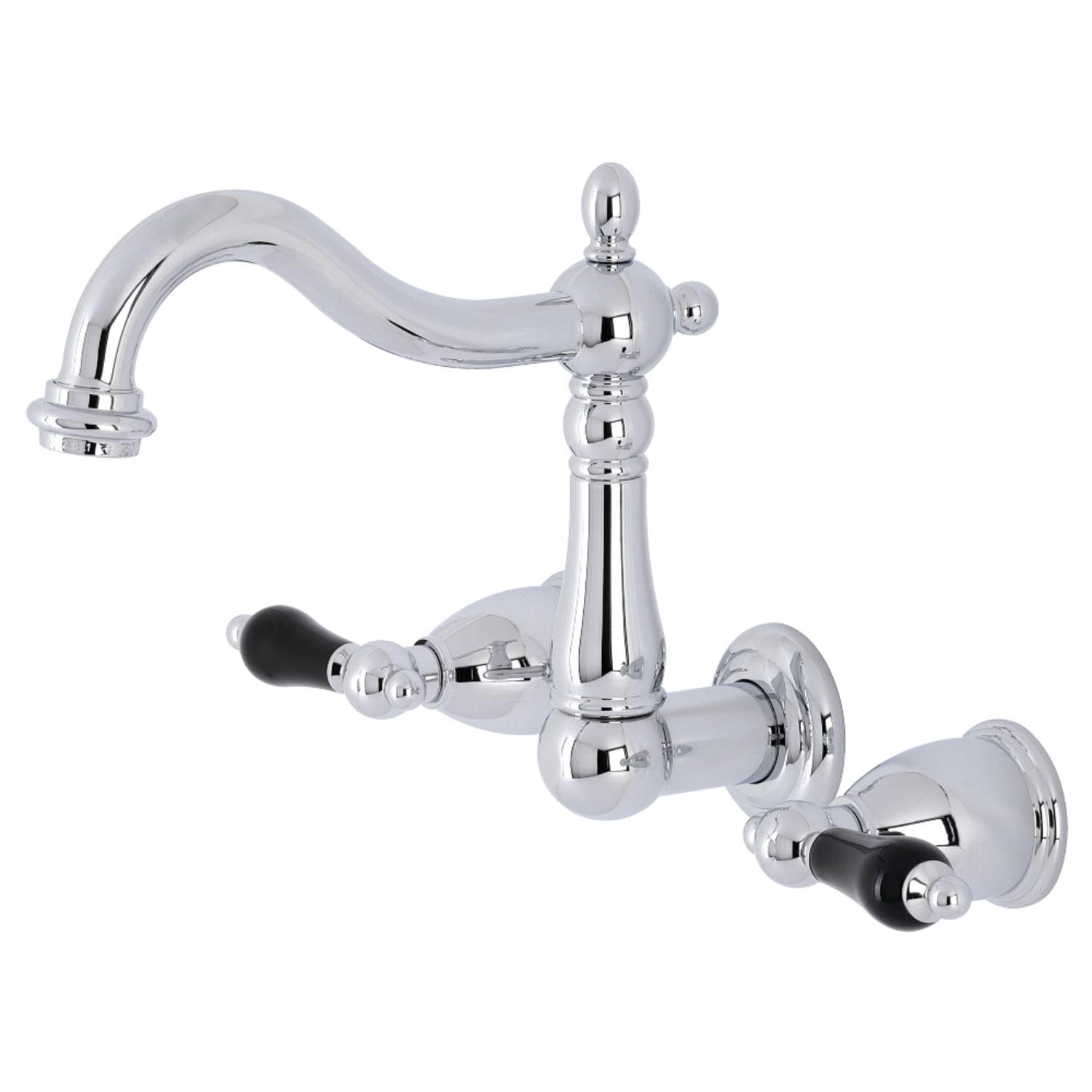 Kingston Brass Duchess Two-Handle Wall Mount Bathroom Faucet