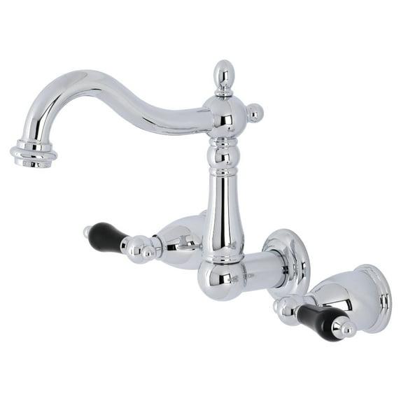 Kingston Brass Duchess Two-Handle Wall Mount Bathroom Faucet