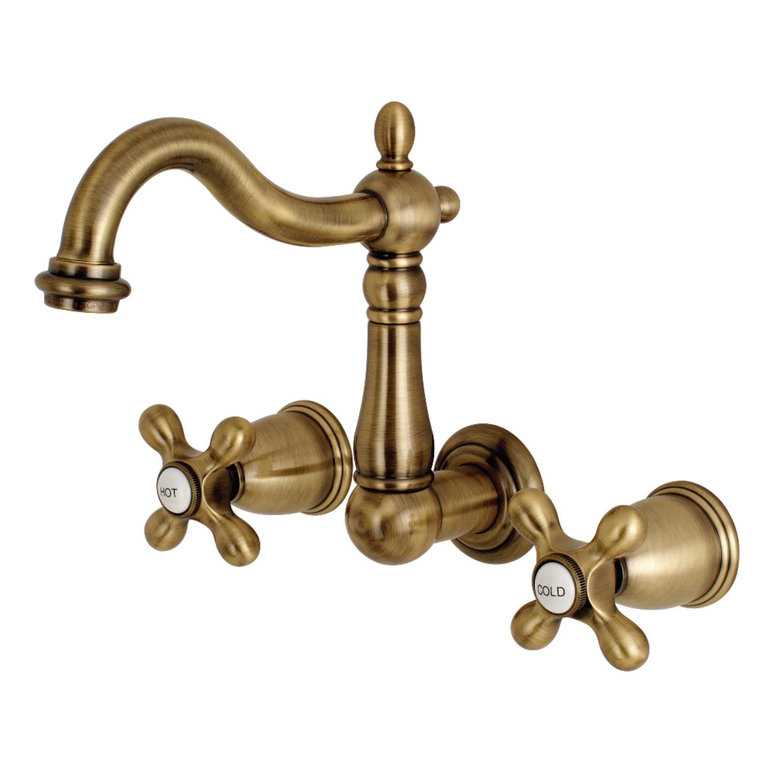 Heritage Wall Mounted Bathroom Faucet