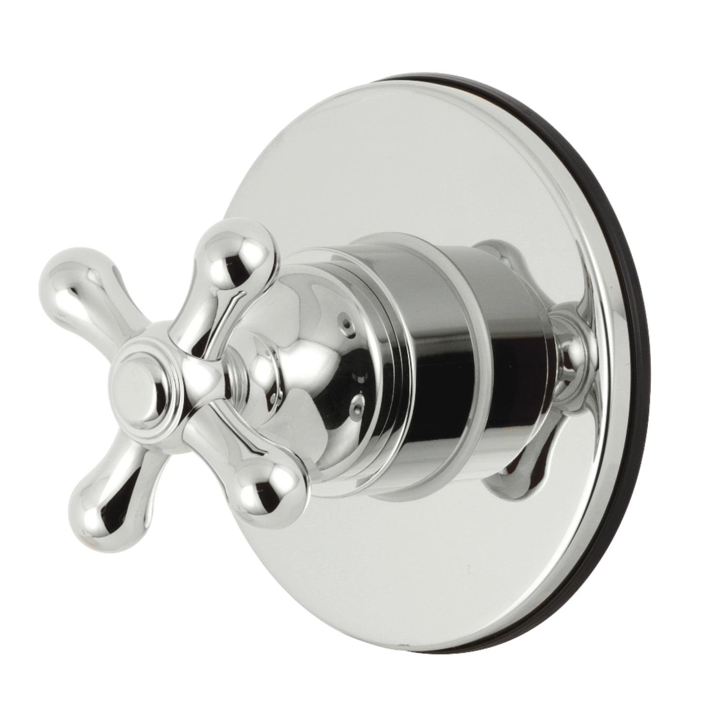 Kingston Brass Single-Handle Wall Mount Three-Way Diverter Valve with Trim Kit