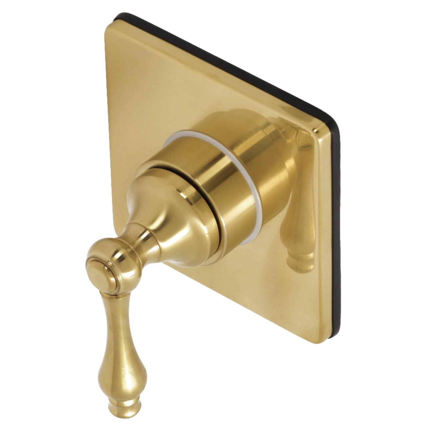 Kingston Brass Single-Handle Wall Mount Three-Way Diverter Valve with Trim Kit