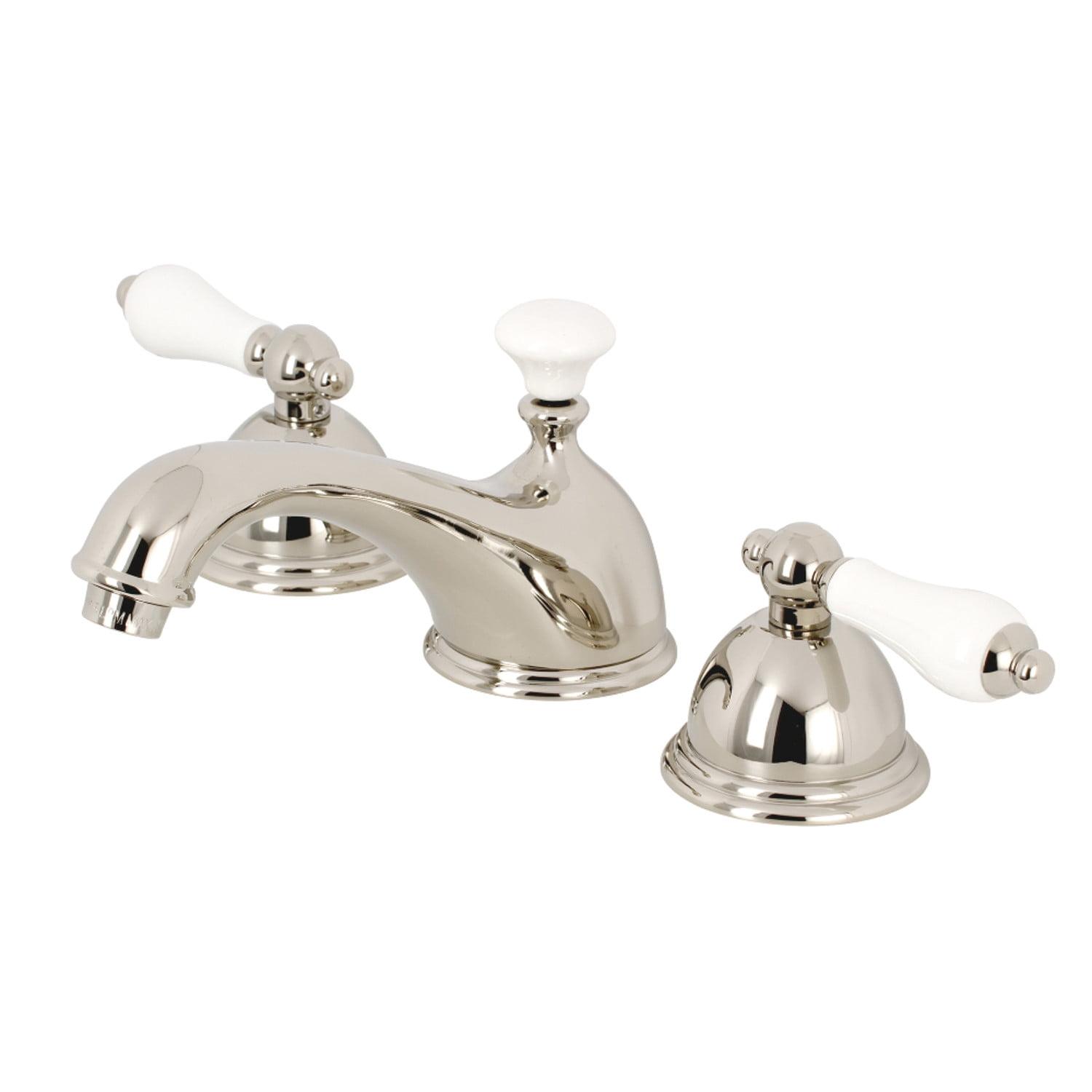 Restoration Widespread Lavatory Bathroom Faucet with Drain Assembly