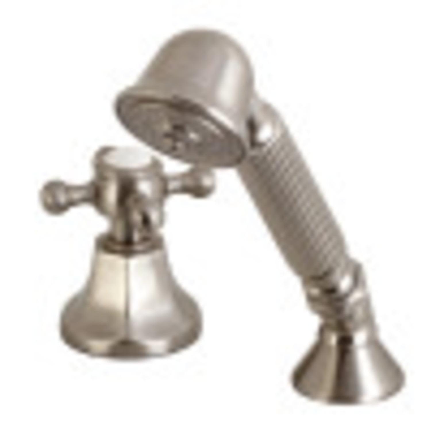 Kingston Brass Deck Mount Hand Shower with Diverter for Roman Tub Faucet