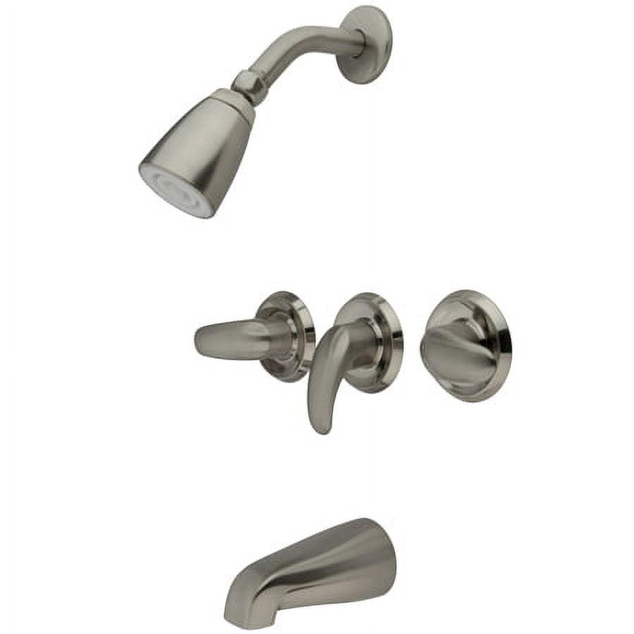 Legacy Three Handle Tub and Shower Faucet