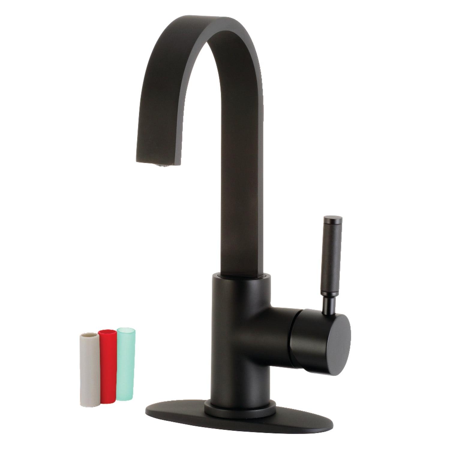 Kingston Brass Kingston Brass Continental Single-Handle 1-Hole Deck Mount Bar Faucet LS8610DKL