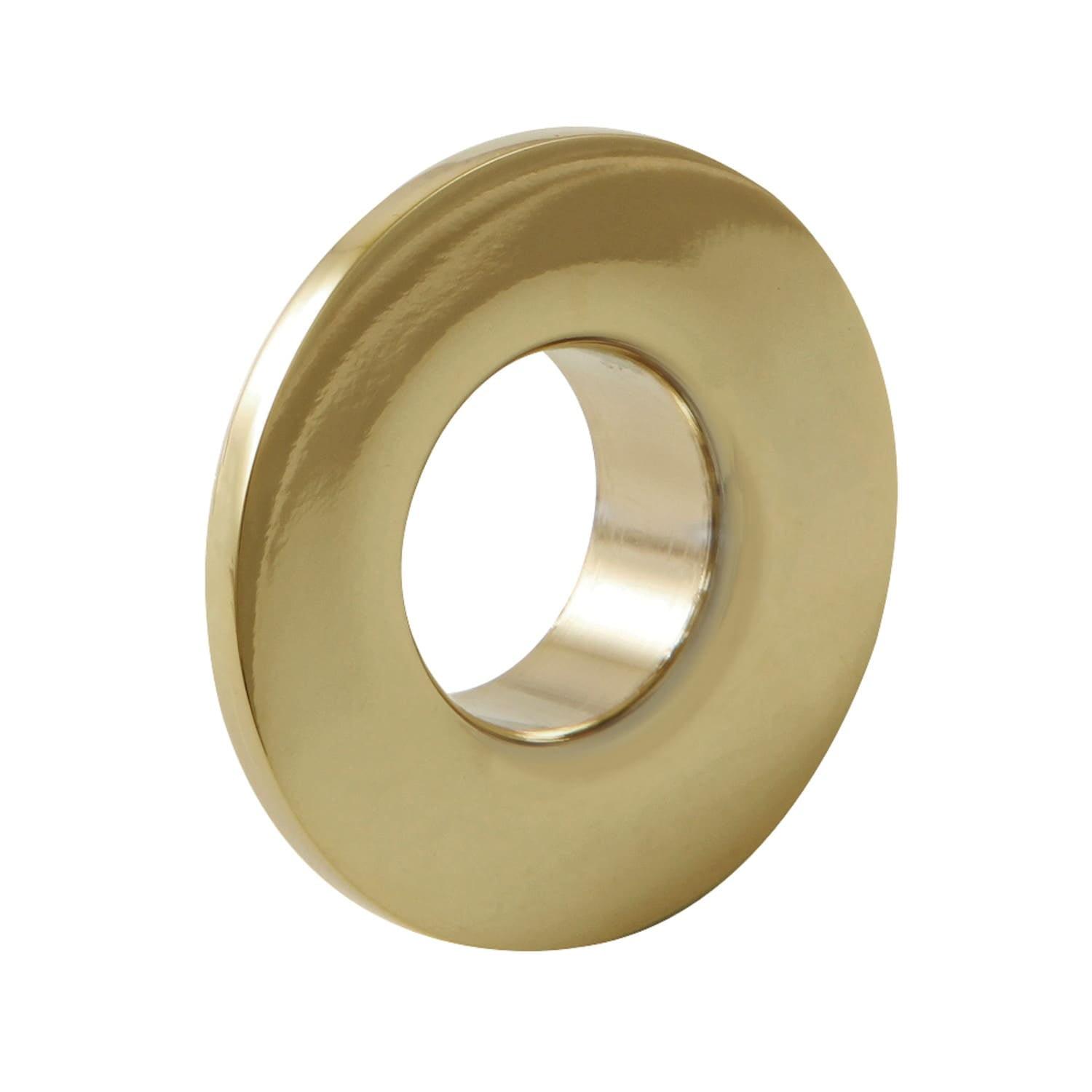 Polished Nickel Brass Sink Overflow Hole Cover Ring