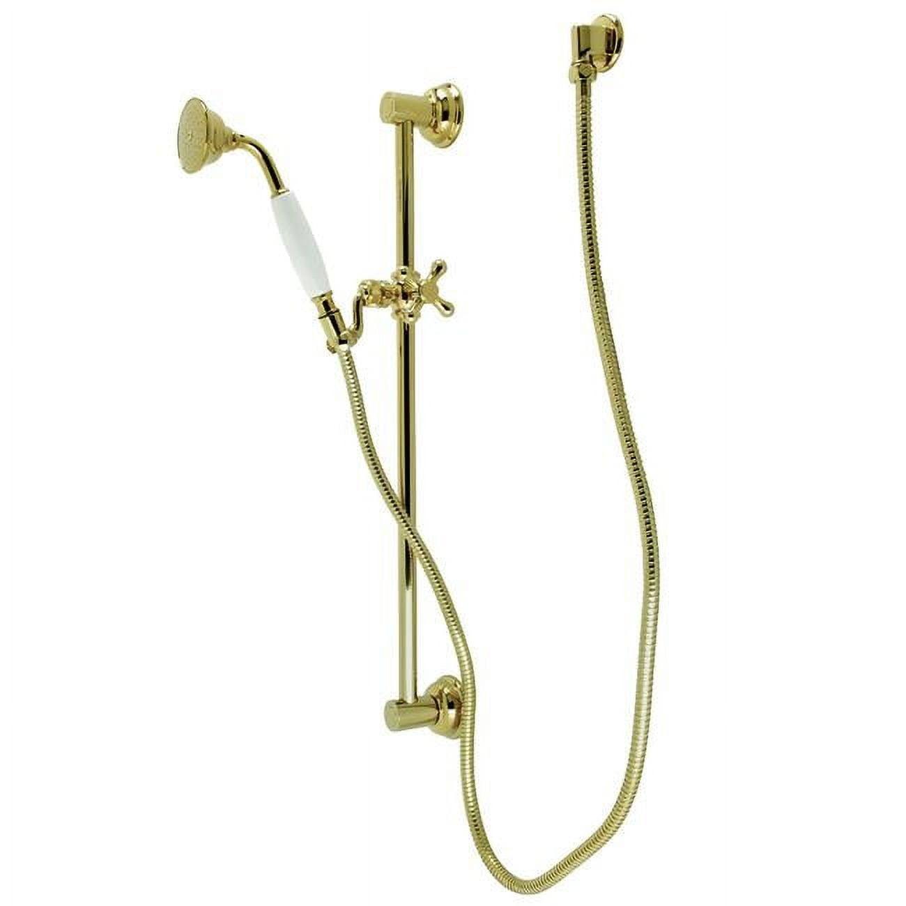 Kingston Brass Made to Match Shower System with Slide/Grab Bar and Hand Shower