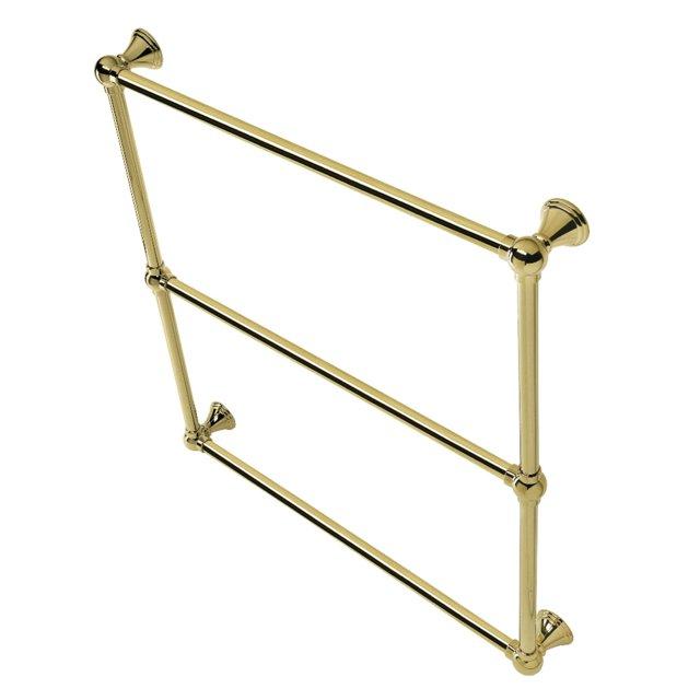 Kingston Brass DTC323019PB Kingston Brass Maximilien 30-Inch Wall Mount 3-Bar Towel Rack