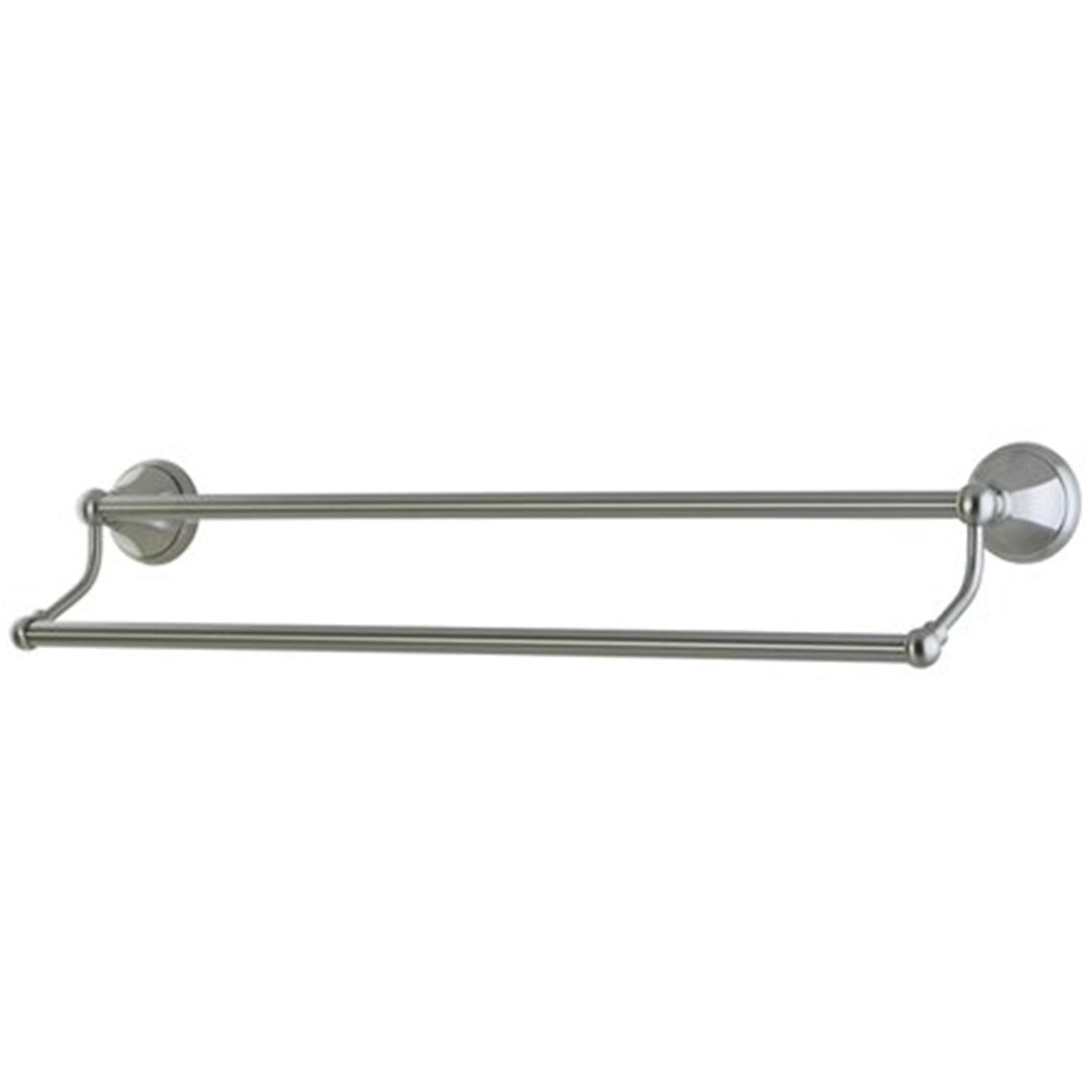 Metropolitan Polished Brass 24" Dual Towel Bar