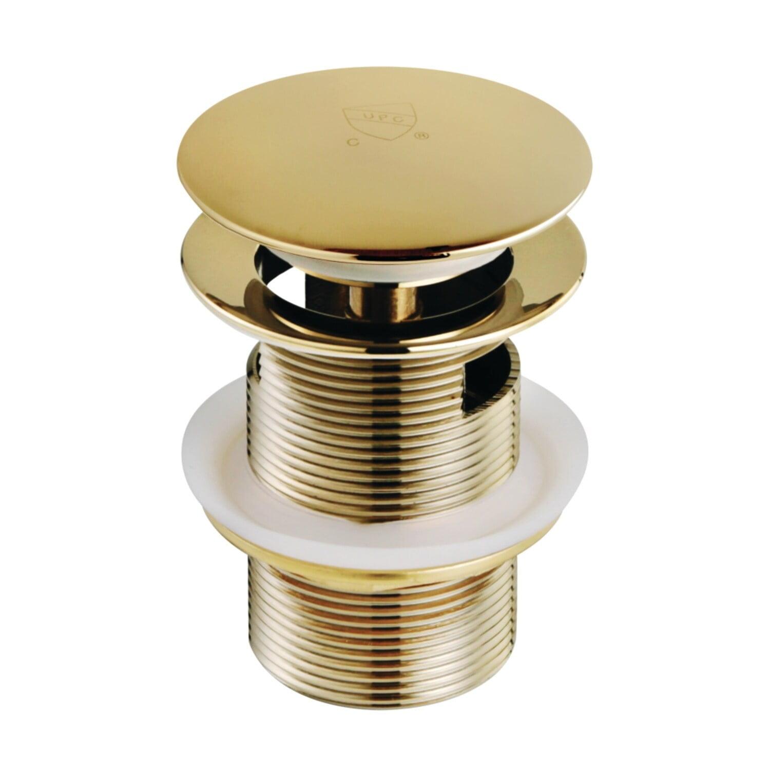 Kingston Brass Trimscape Brass Toe Touch Tub Drain Shoe with Overflow