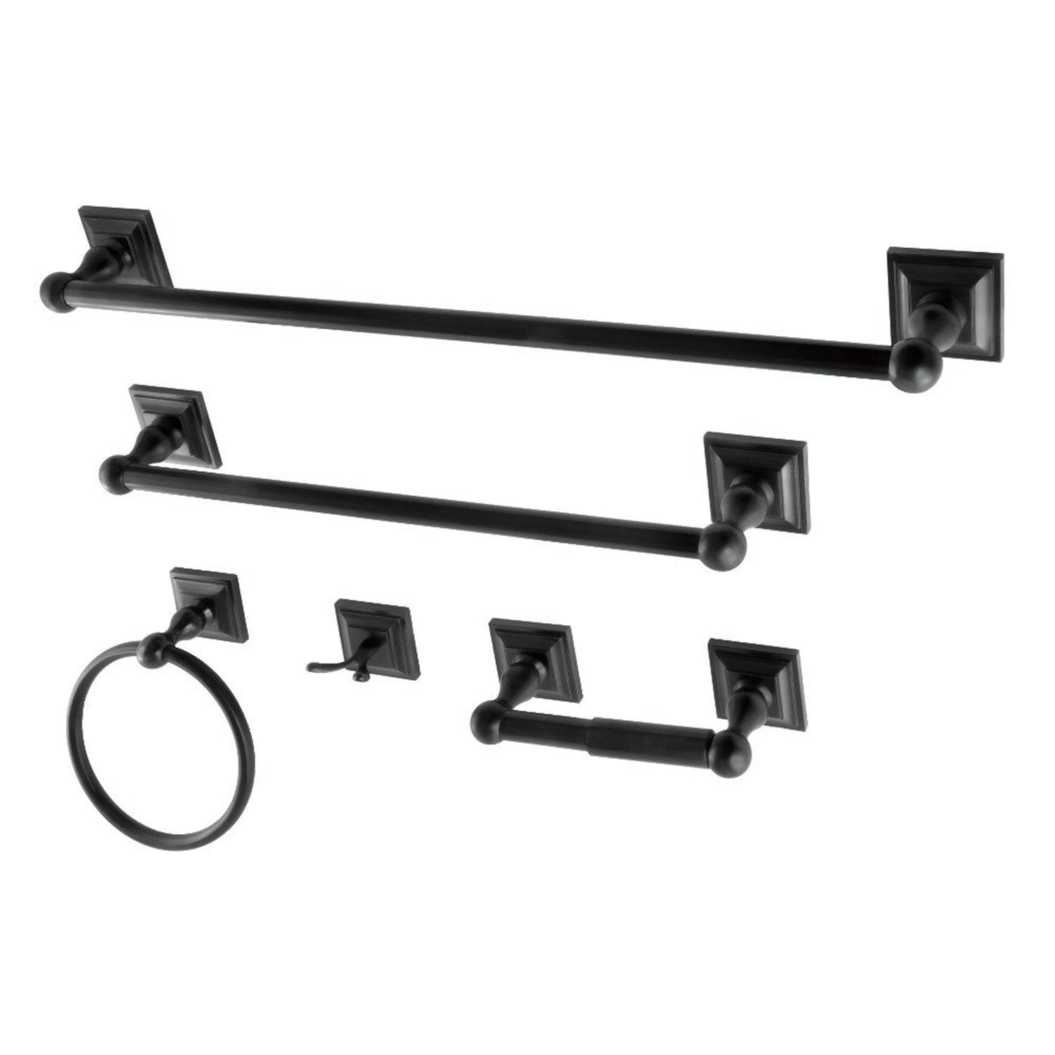 Kingston Brass Serano 5-Piece Bathroom Hardware Set