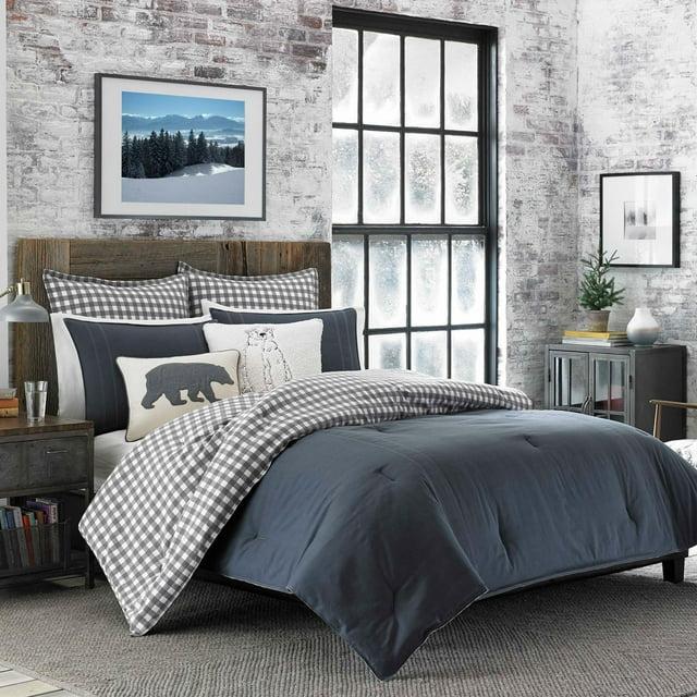 Eddie Bauer Eddie Bauer Kingston Navy Cotton Reversible Comforter Set