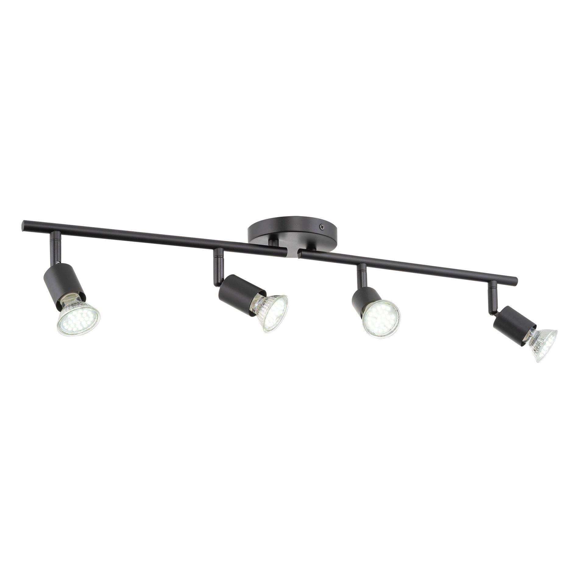 Kira Home 26.5'' 4 -Light Fixed Track Track Kit with Adjustable Head