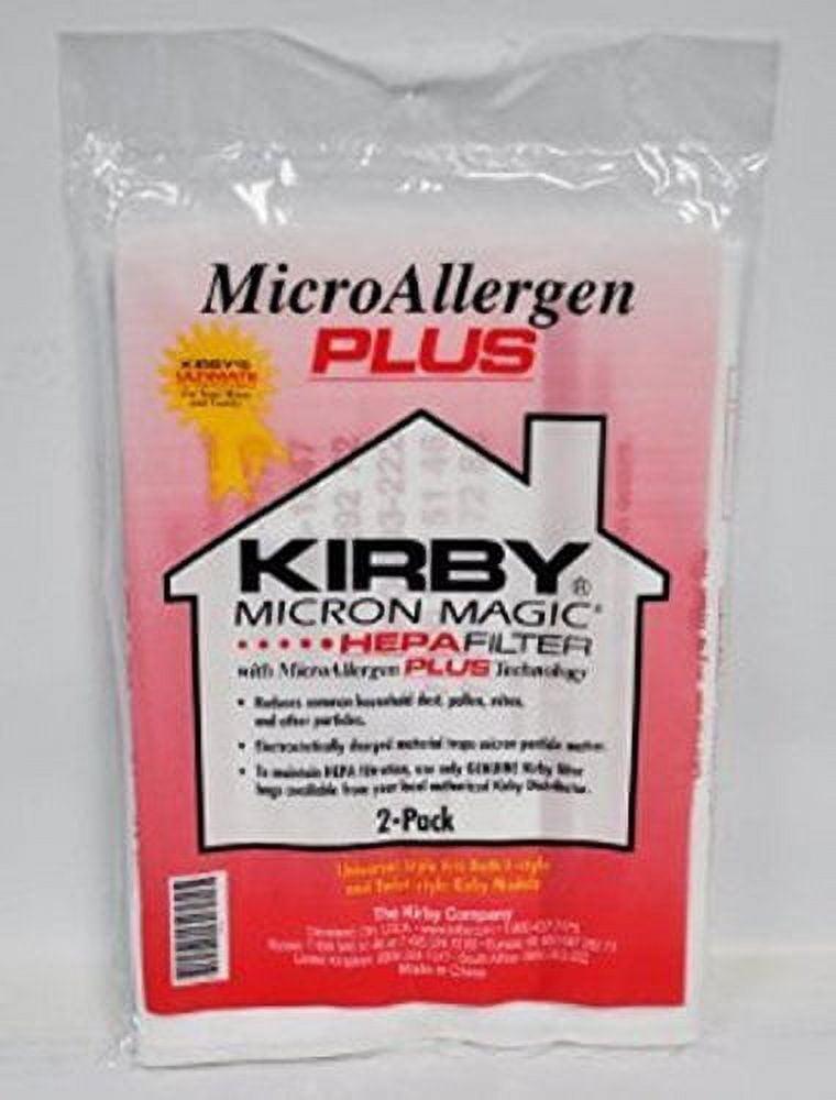 Kirby Allergen Plus Micron Magic Hepa Bags 2 Pk Part - 205814 by Kirby